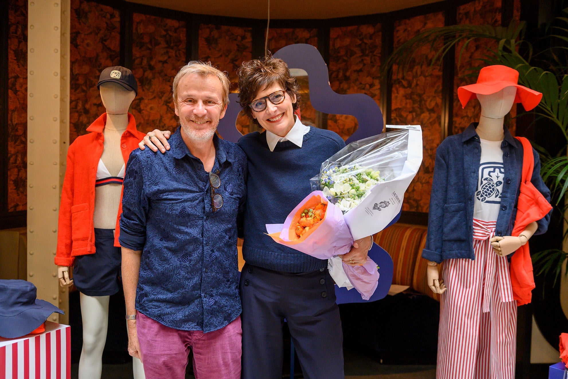 Presentazione della collaborazione beachwear Ines de la Fressange Paris x Vilebrequin