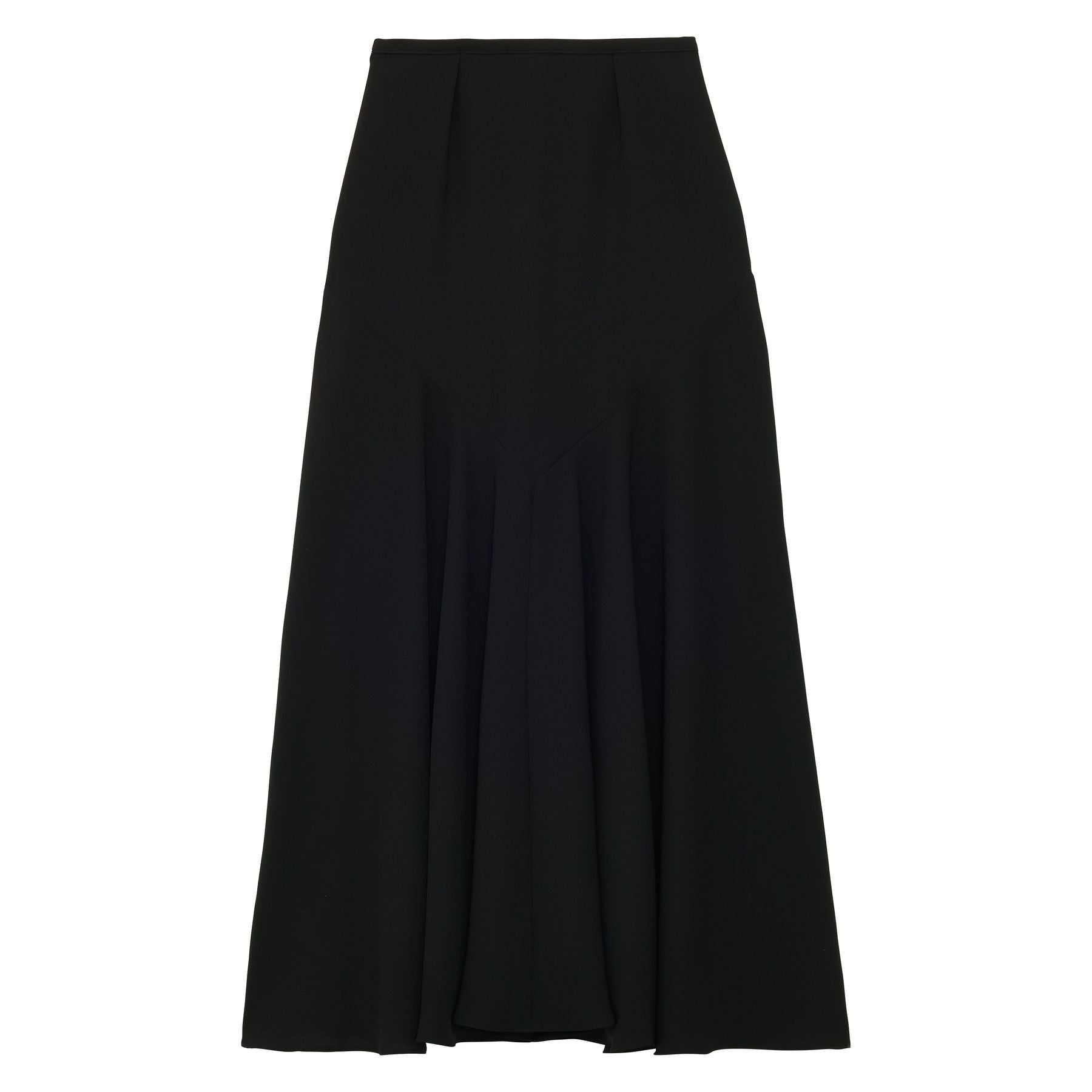 Falda di terciopelo nera
