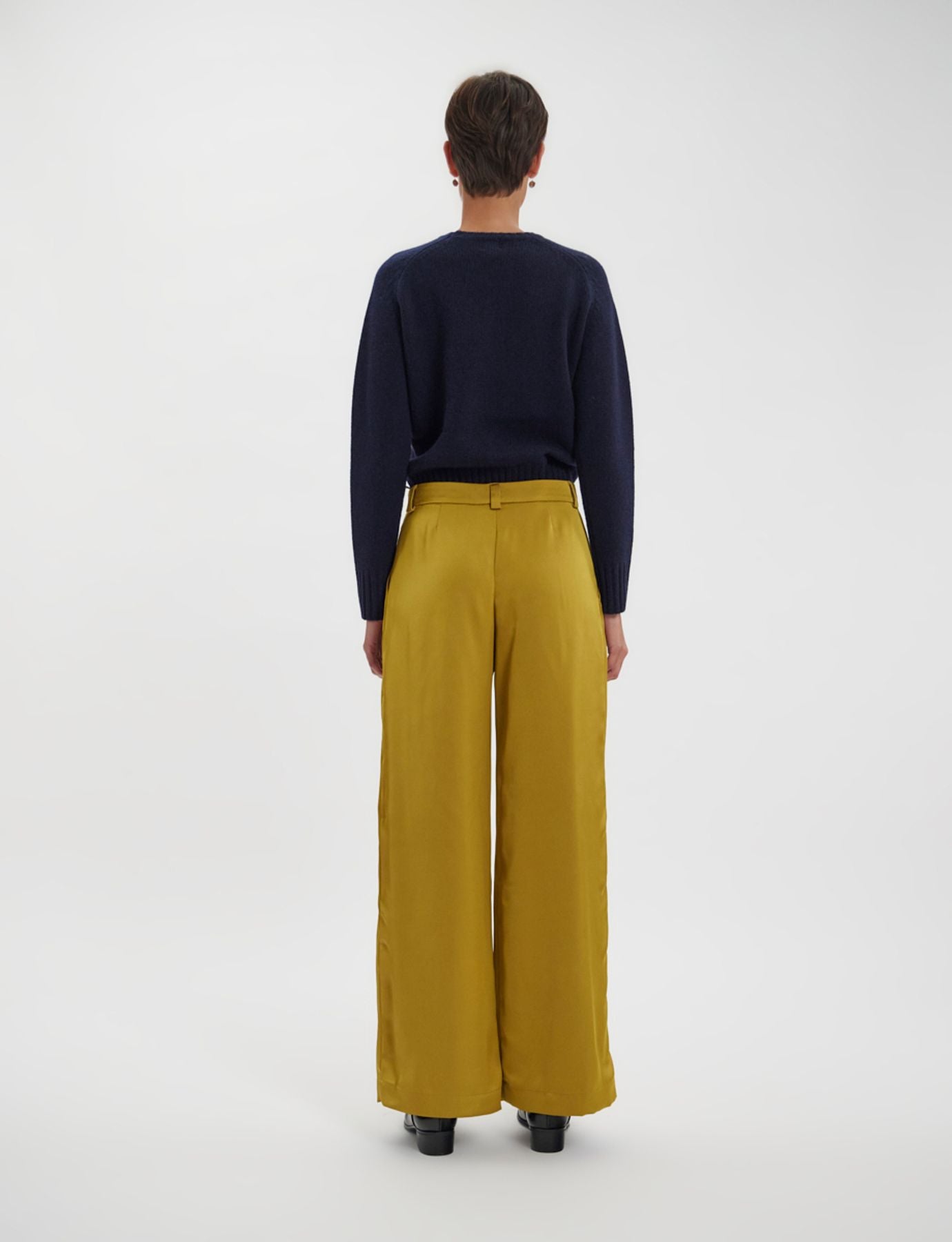 Pantaloni Luciano mostaza