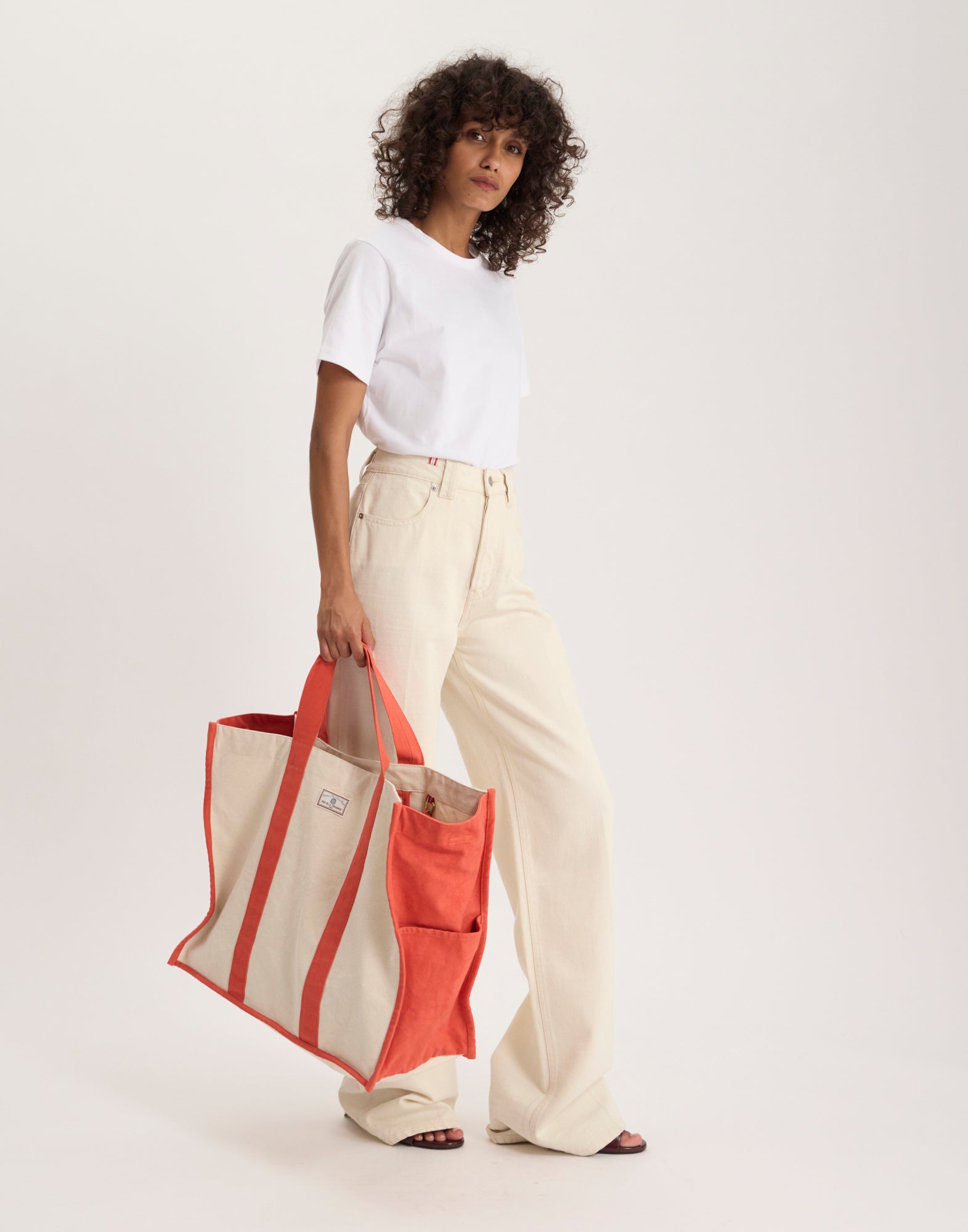 Alicia tote bag red size L