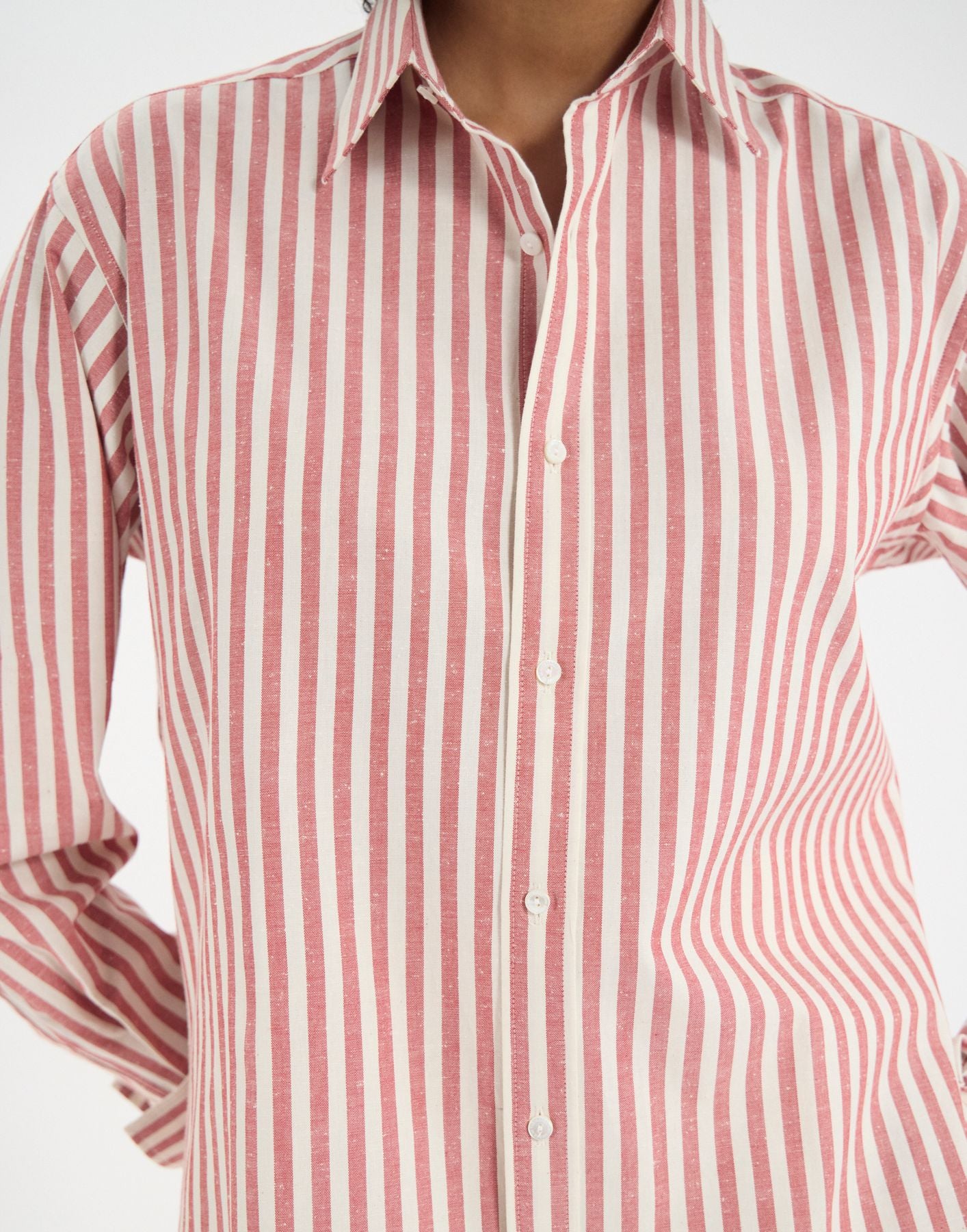 Camisa Nova roja de algodón
