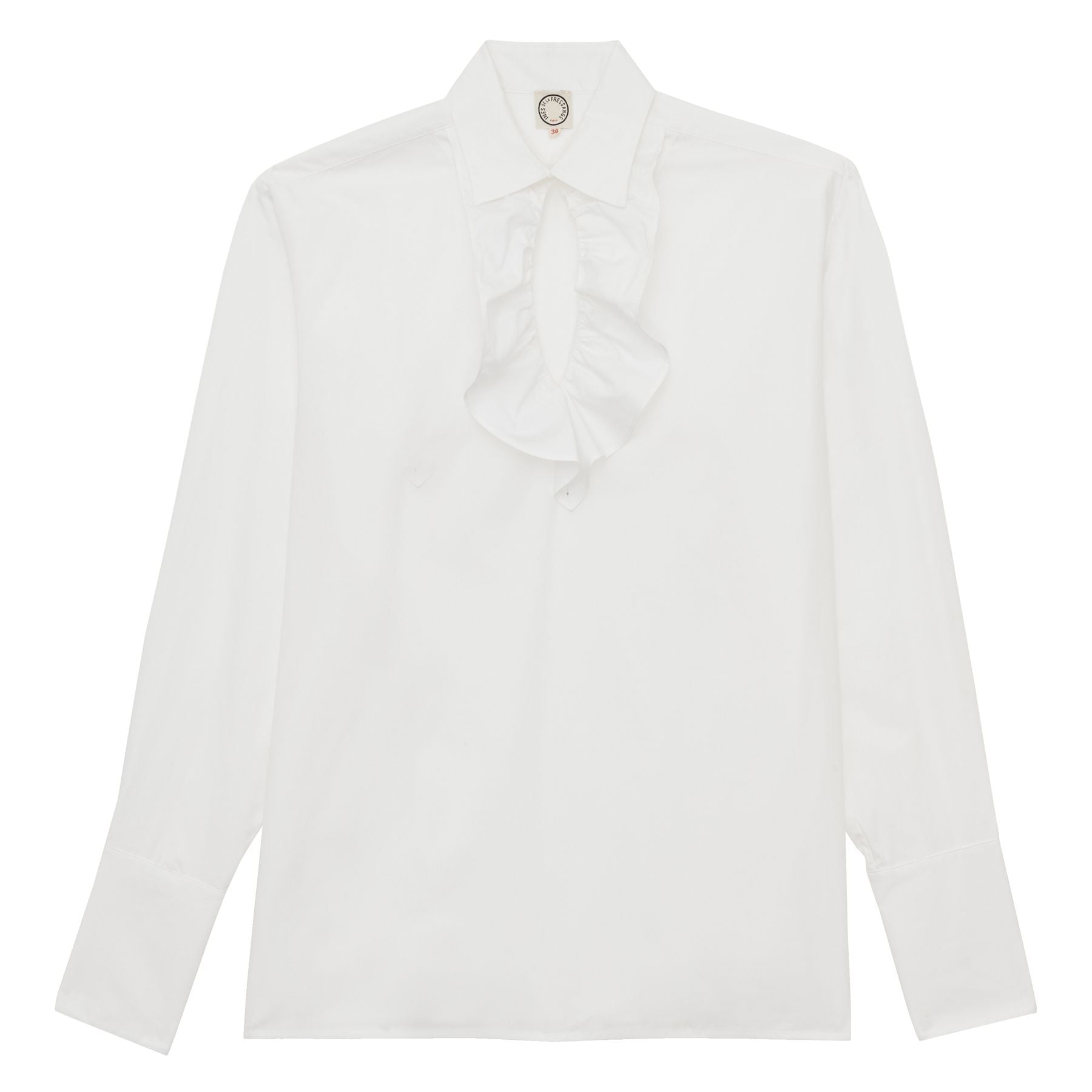 Camicia Ortiz in cotone bianco