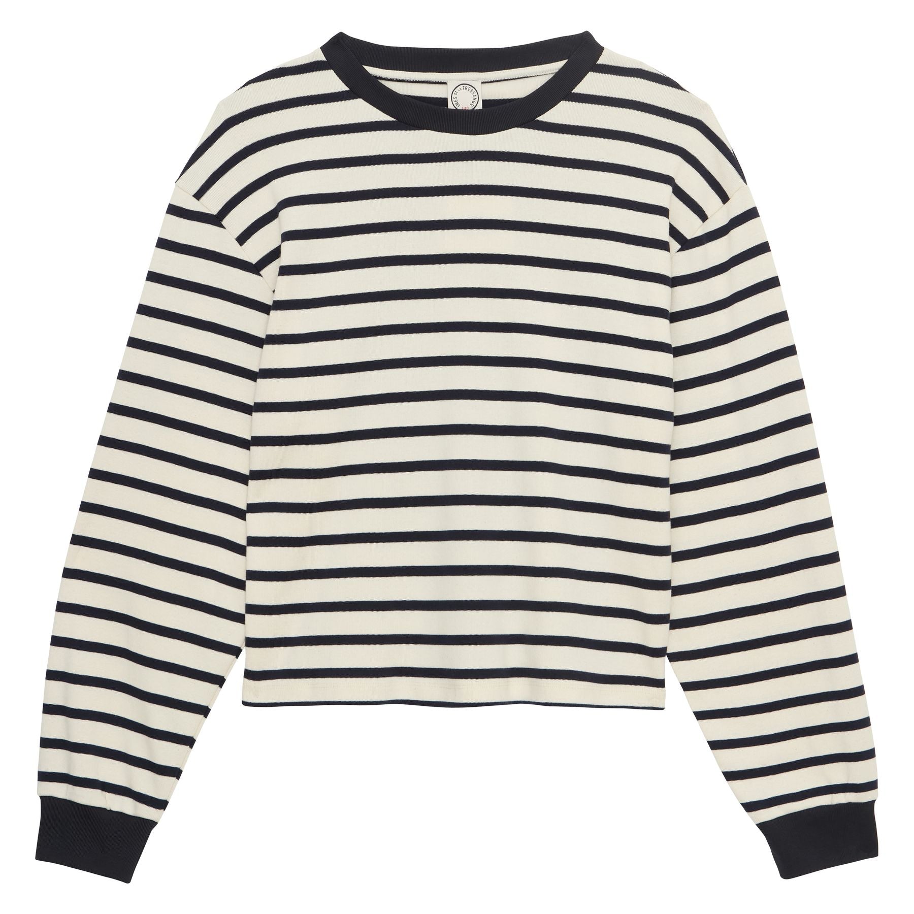 Pull Layann en coton marine