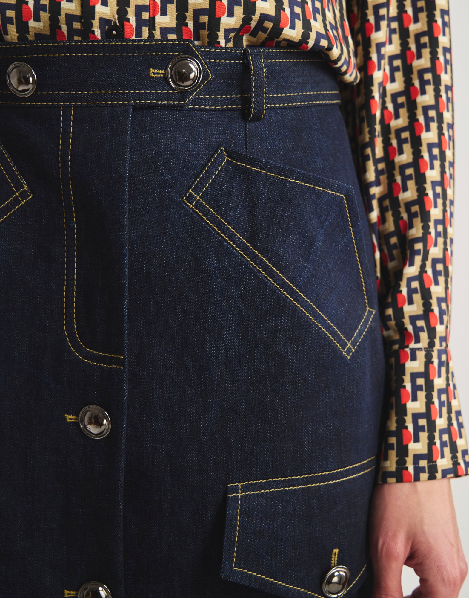 Eral long skirt in cotton