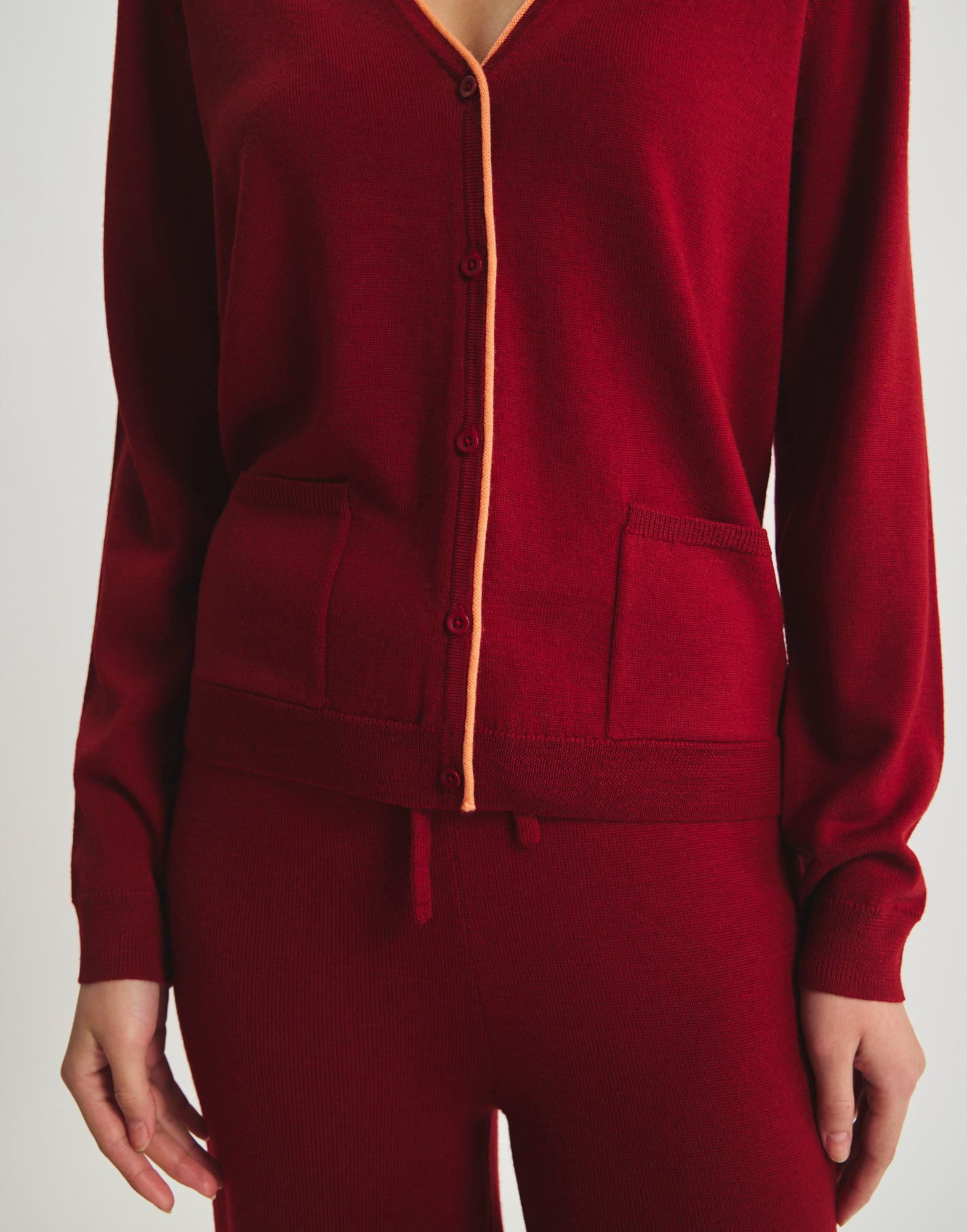 Clotaire merino wool cardigan