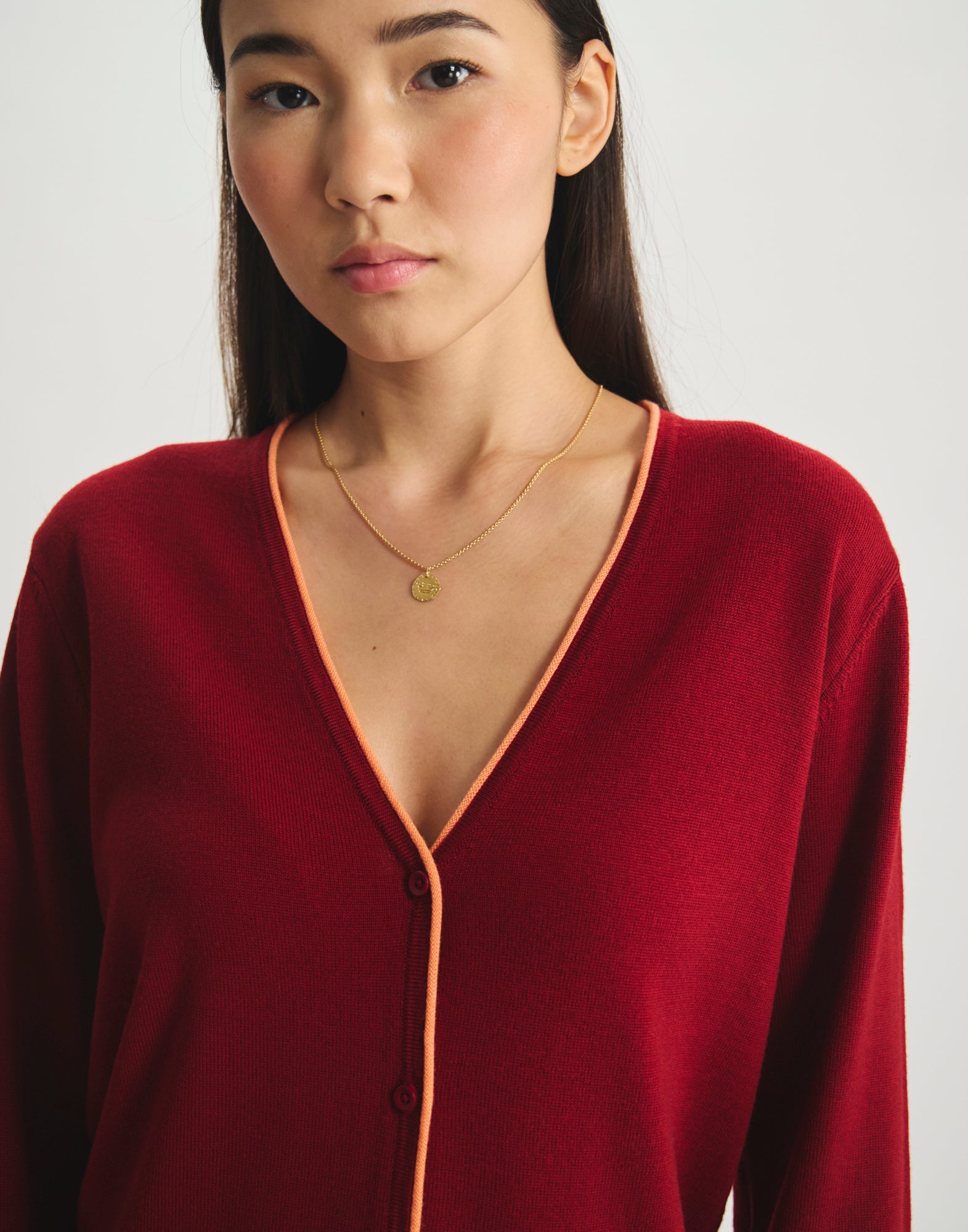 Strickjacke Clotaire aus Merinowolle