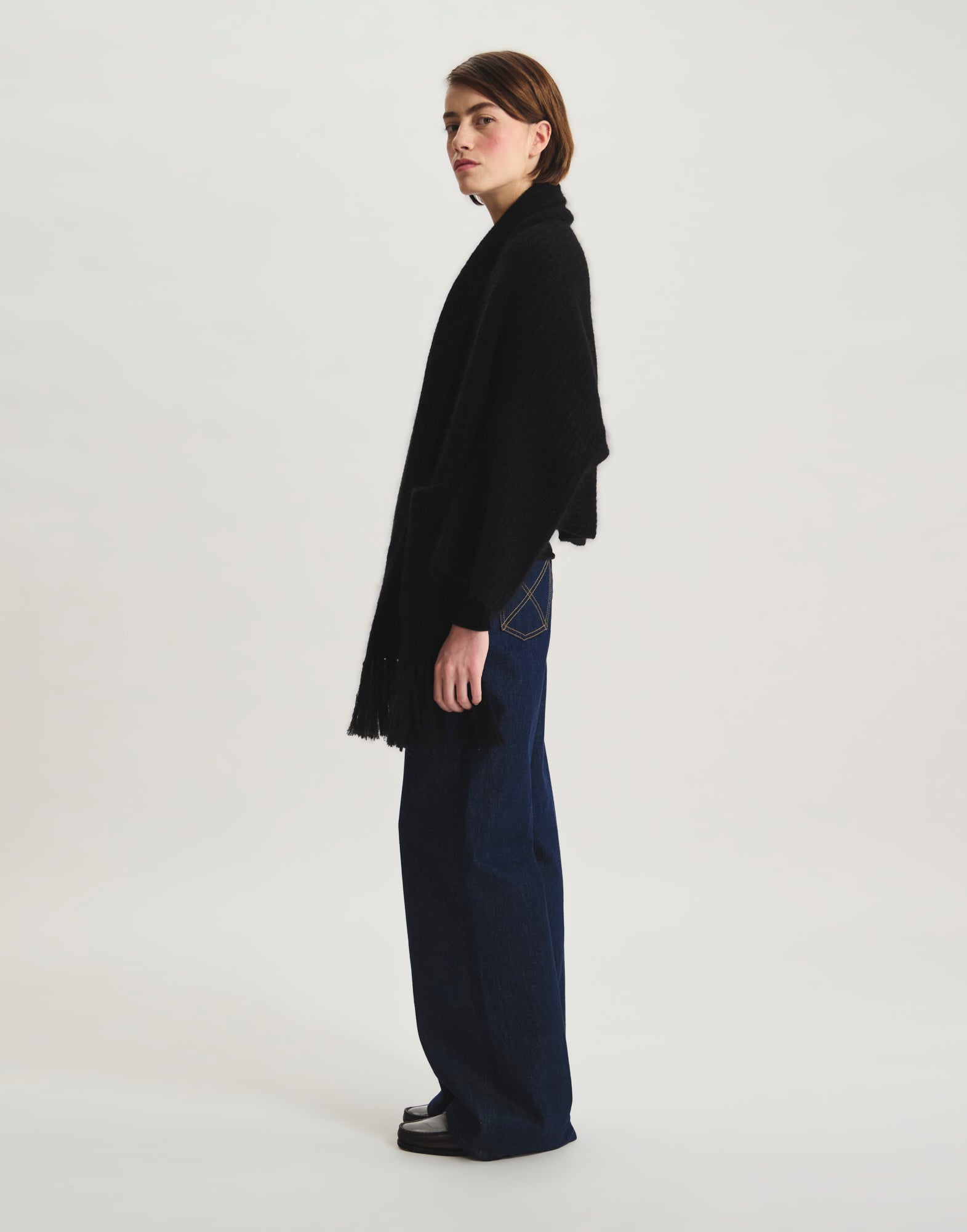 Cardigan Aurelien in maglia di mohair