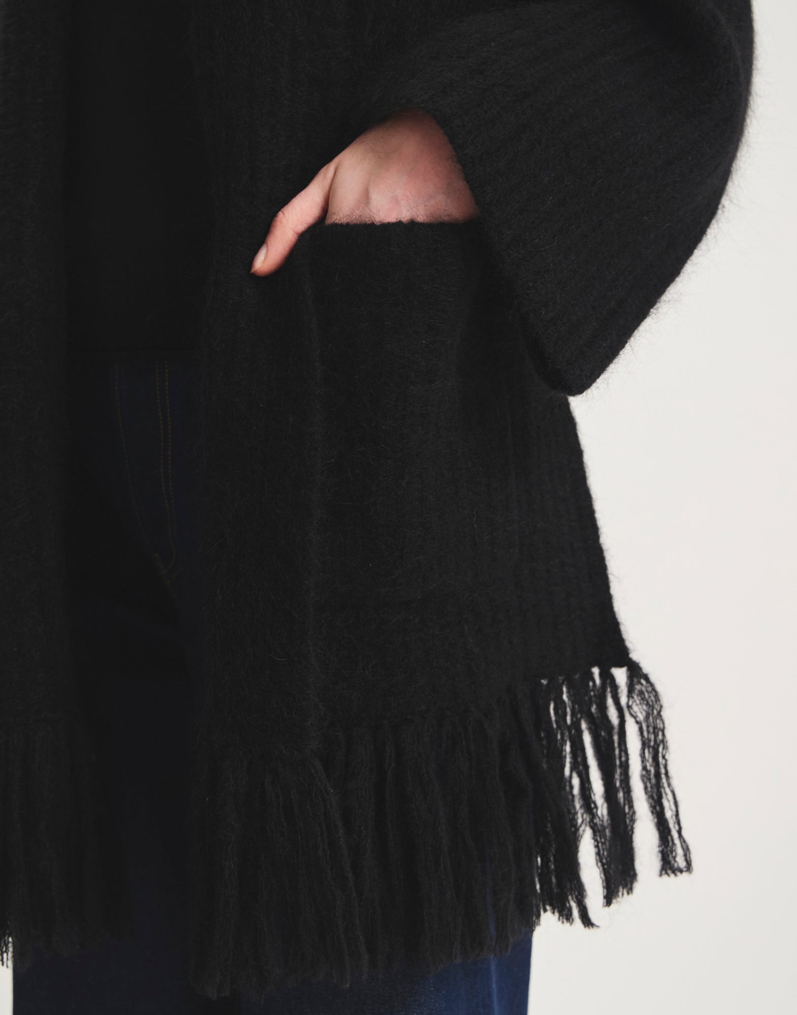 Cardigan Aurelien in maglia di mohair