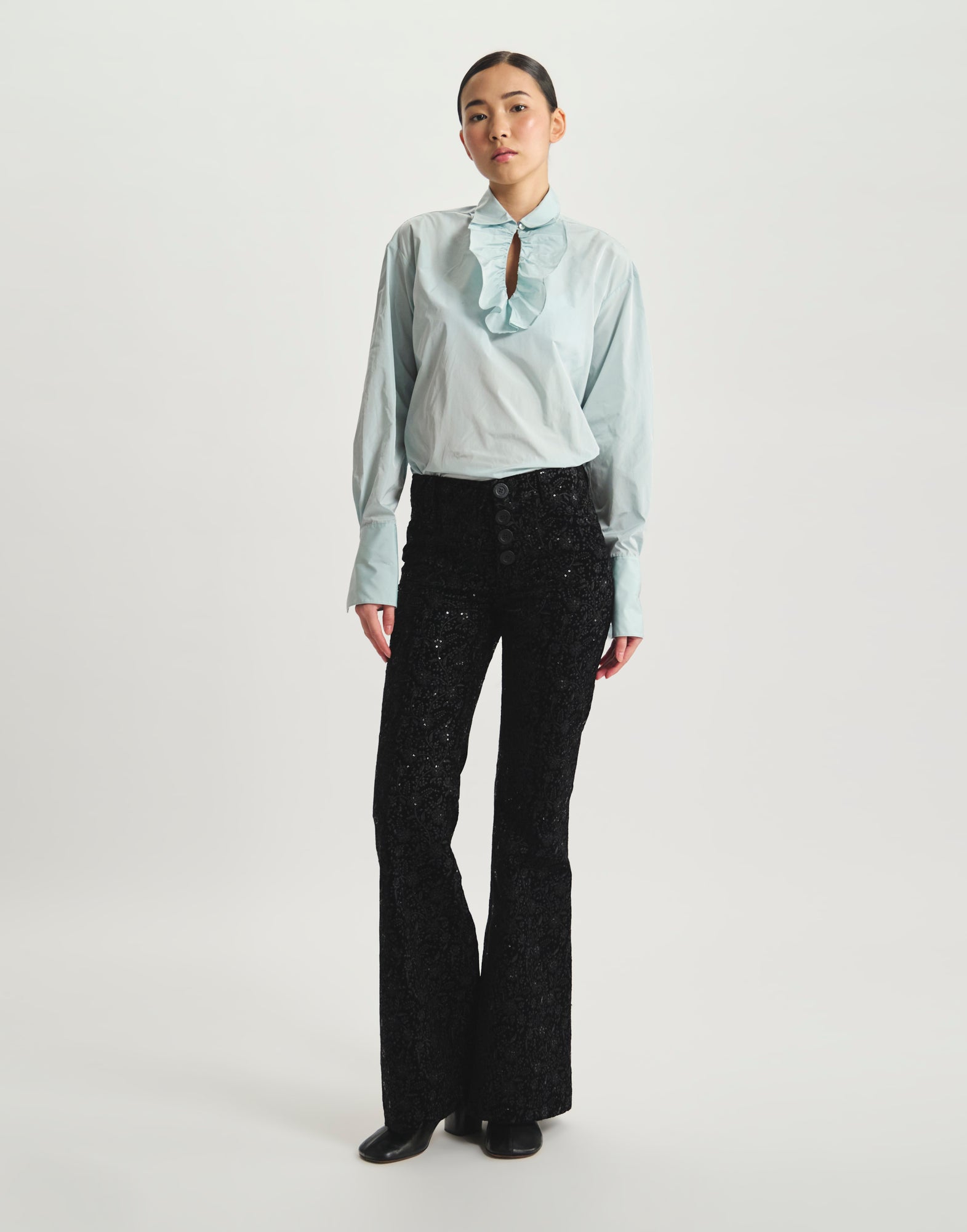 Pantaloni ricamati Charlotte