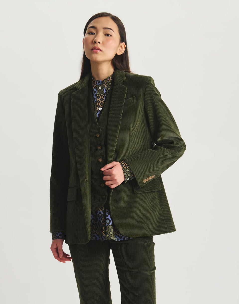 Bruna-Jacke aus Baumwolle