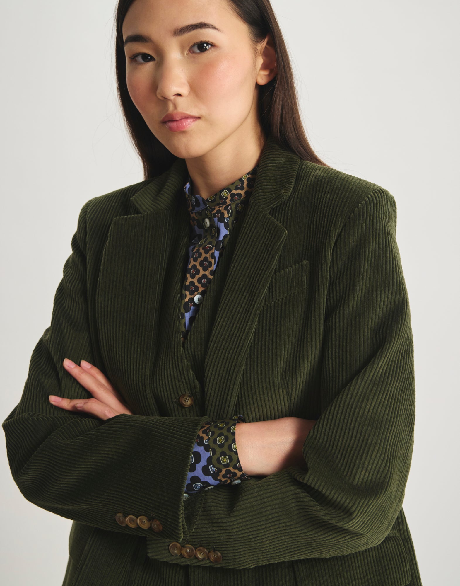 Bruna-Jacke aus Baumwolle