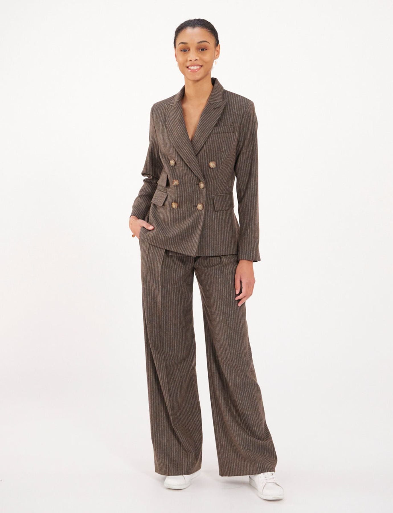 Blazer Maurice in lana marrone