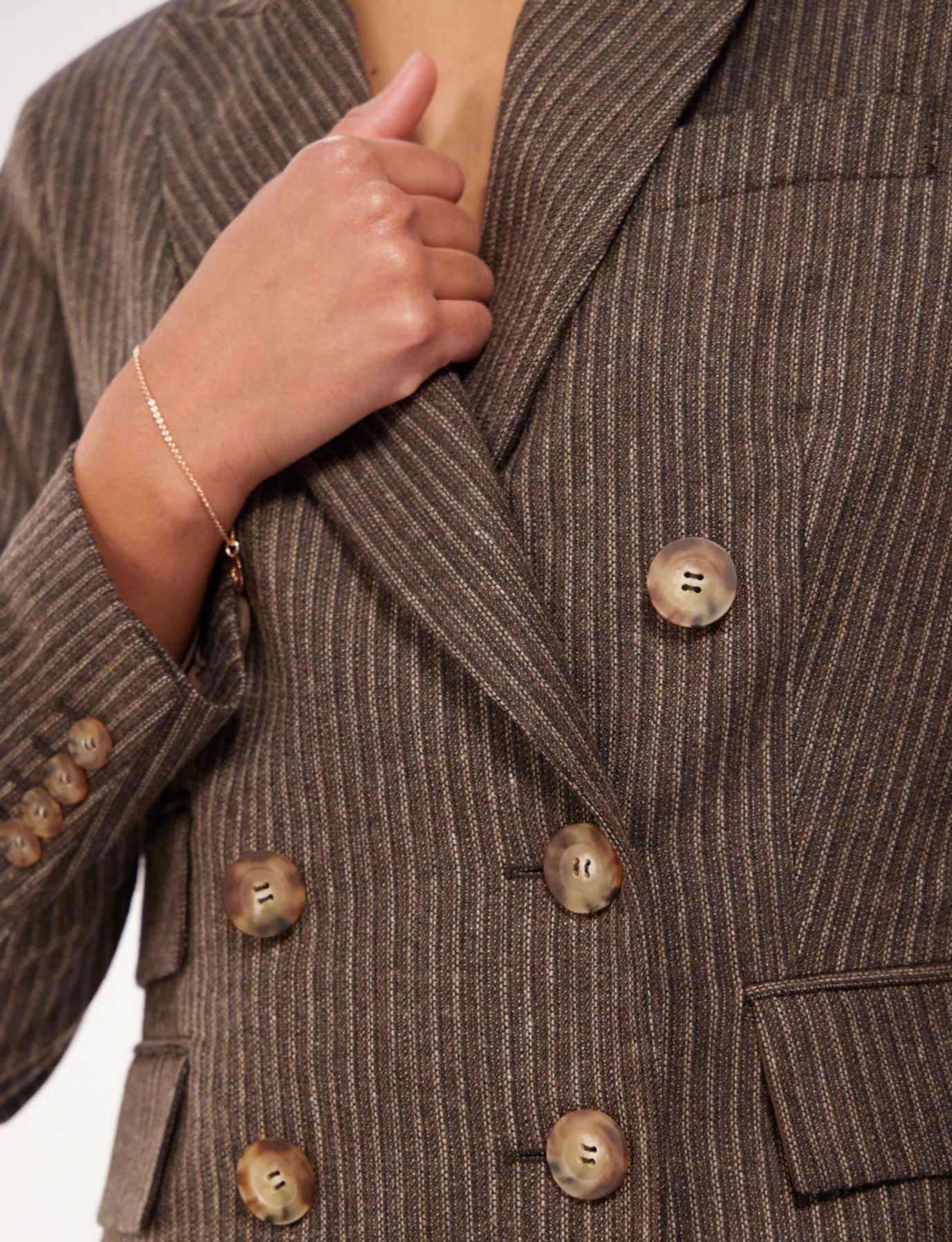 Blazer Maurice in lana marrone