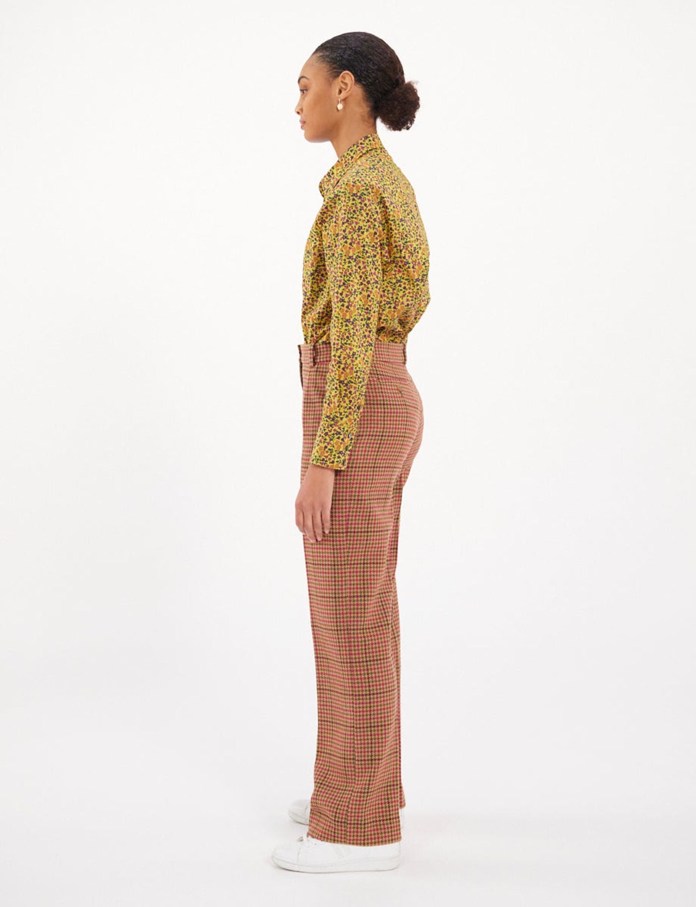 Pantalone Hector pata de gallo lana