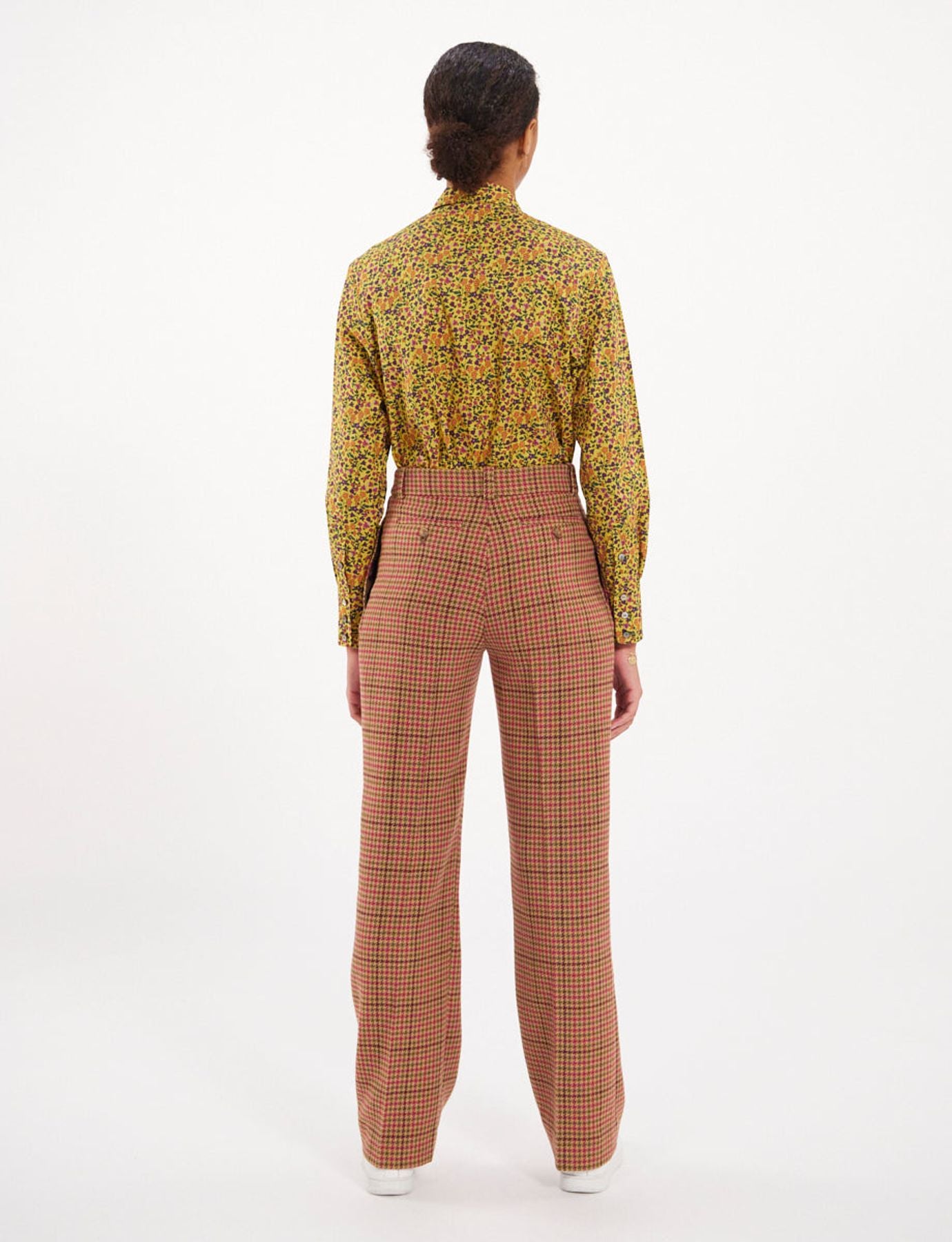 Pantalone Hector pata de gallo lana