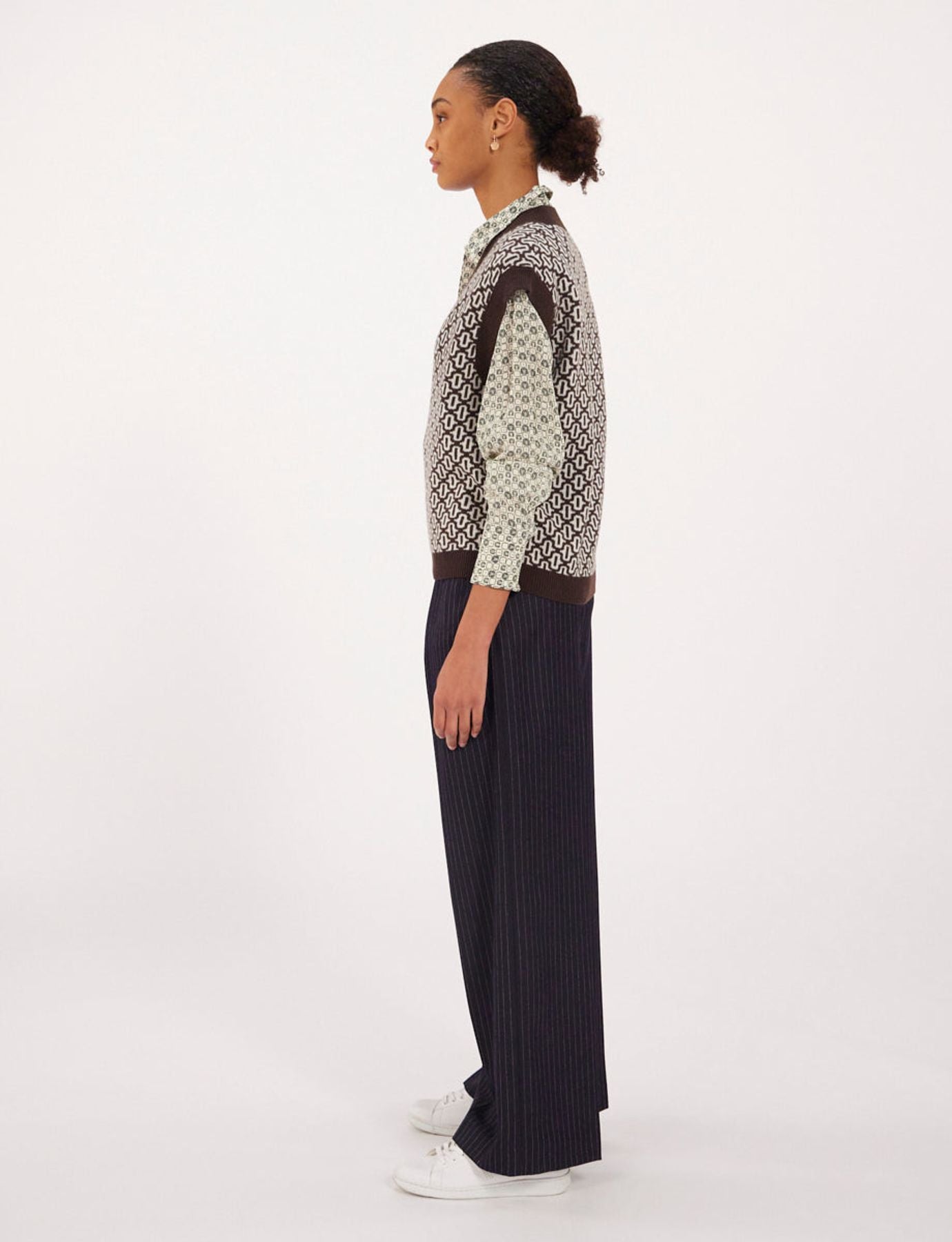 Maglia Hailey in lana marrone