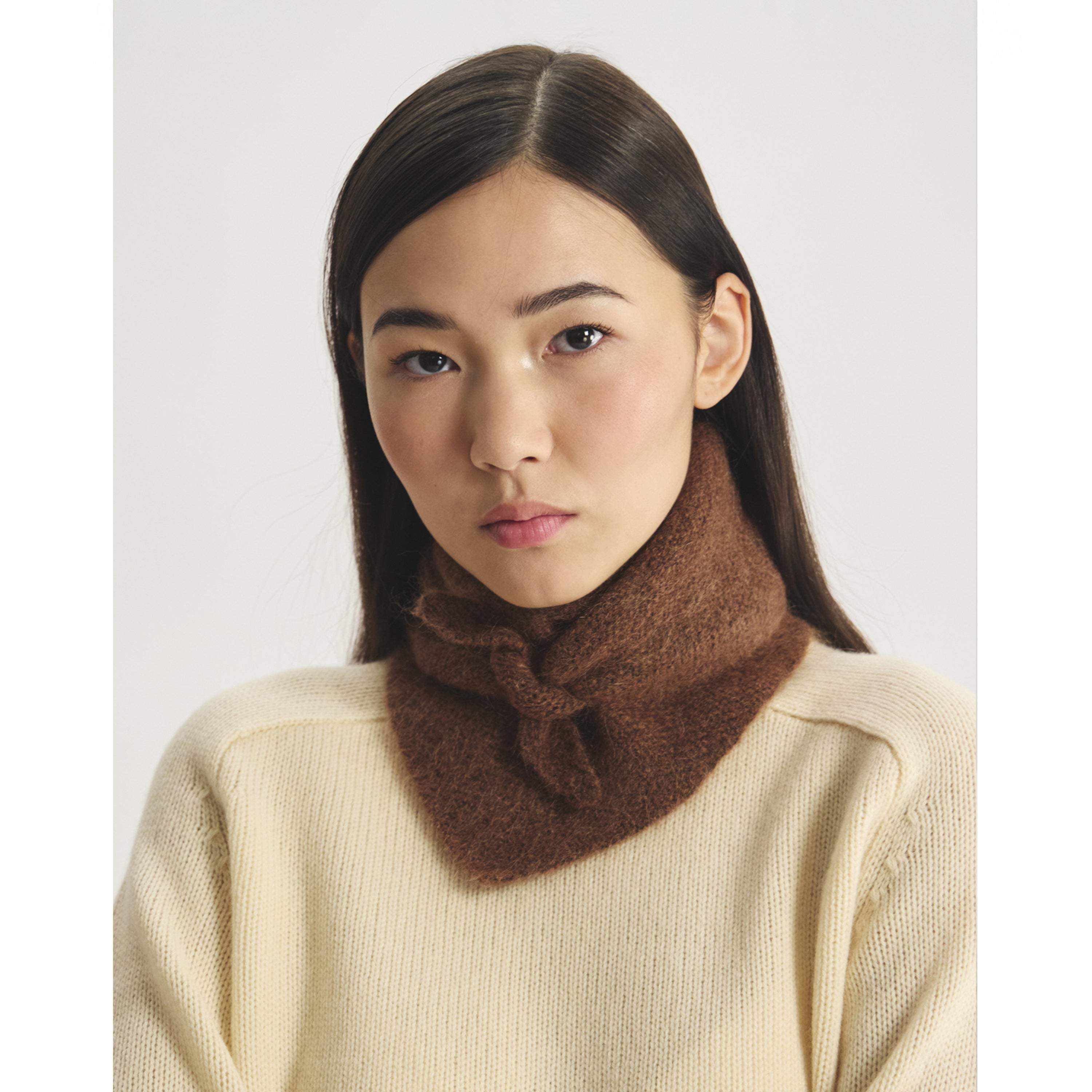 Pierro bandana in mohair