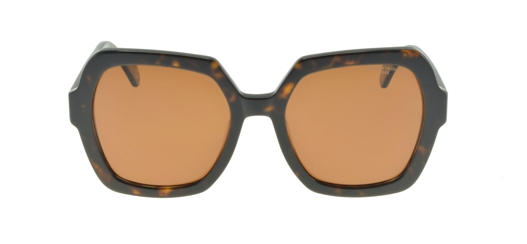 Occhiali da sole Monica in marmo marrone