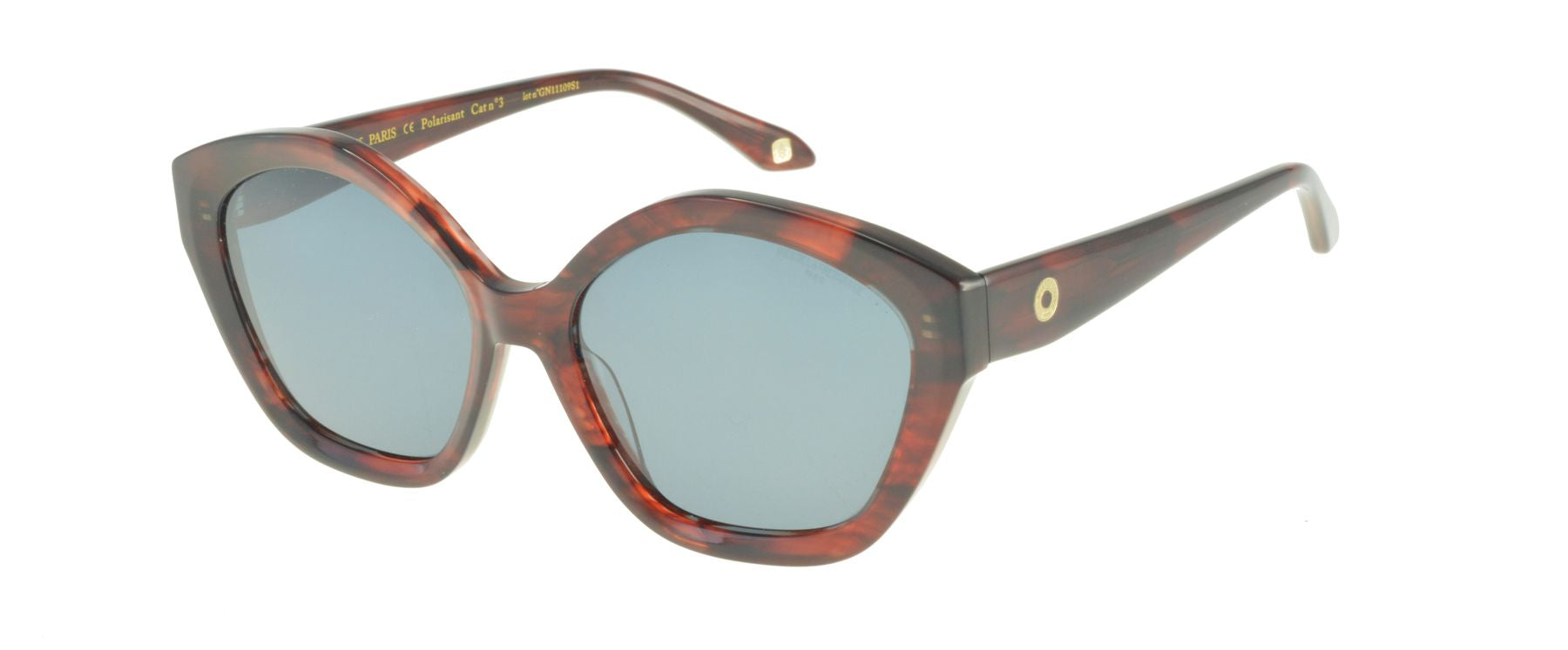 Occhiali da sole Marilyn rosso marmorizzato