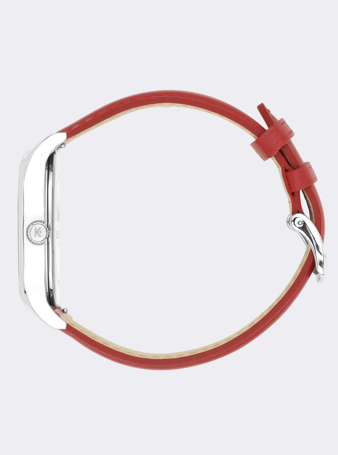 Ines de la Fressange Grande Colorama reloj rojo Kelton x Paris