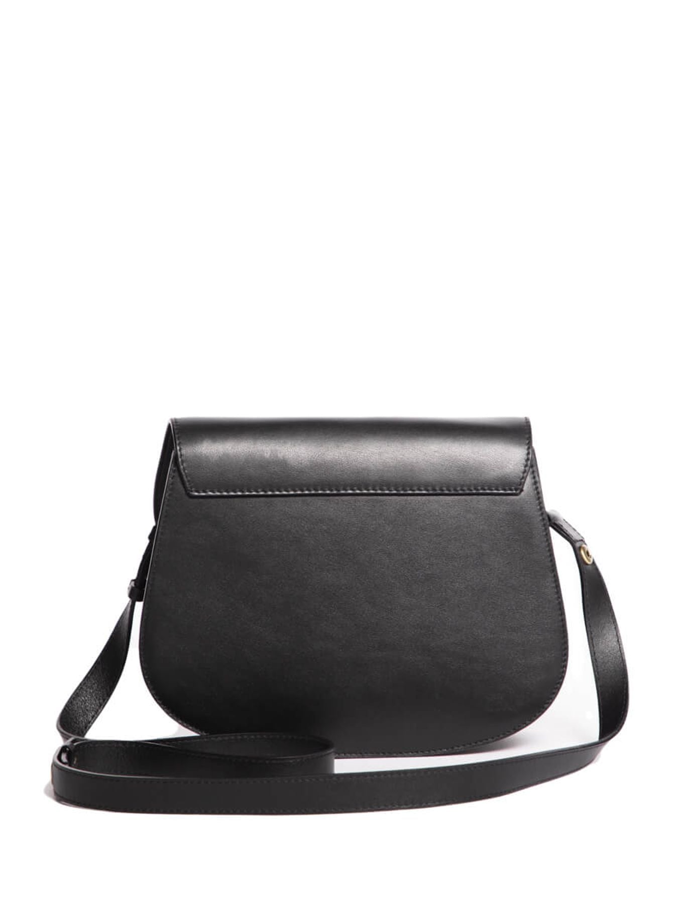 Borsa Flâneur in pelle nera