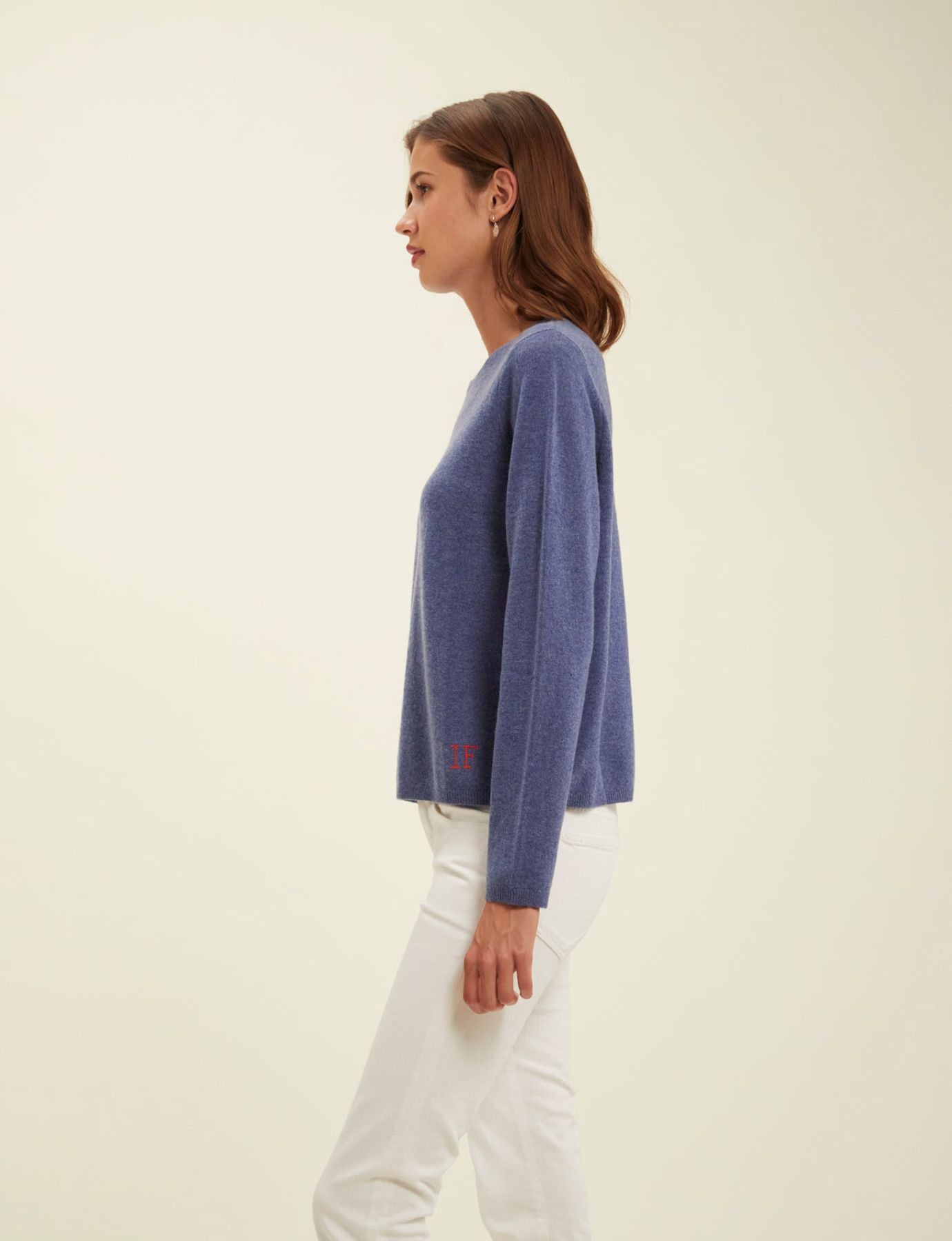 Maglia Angelina in denim blu
