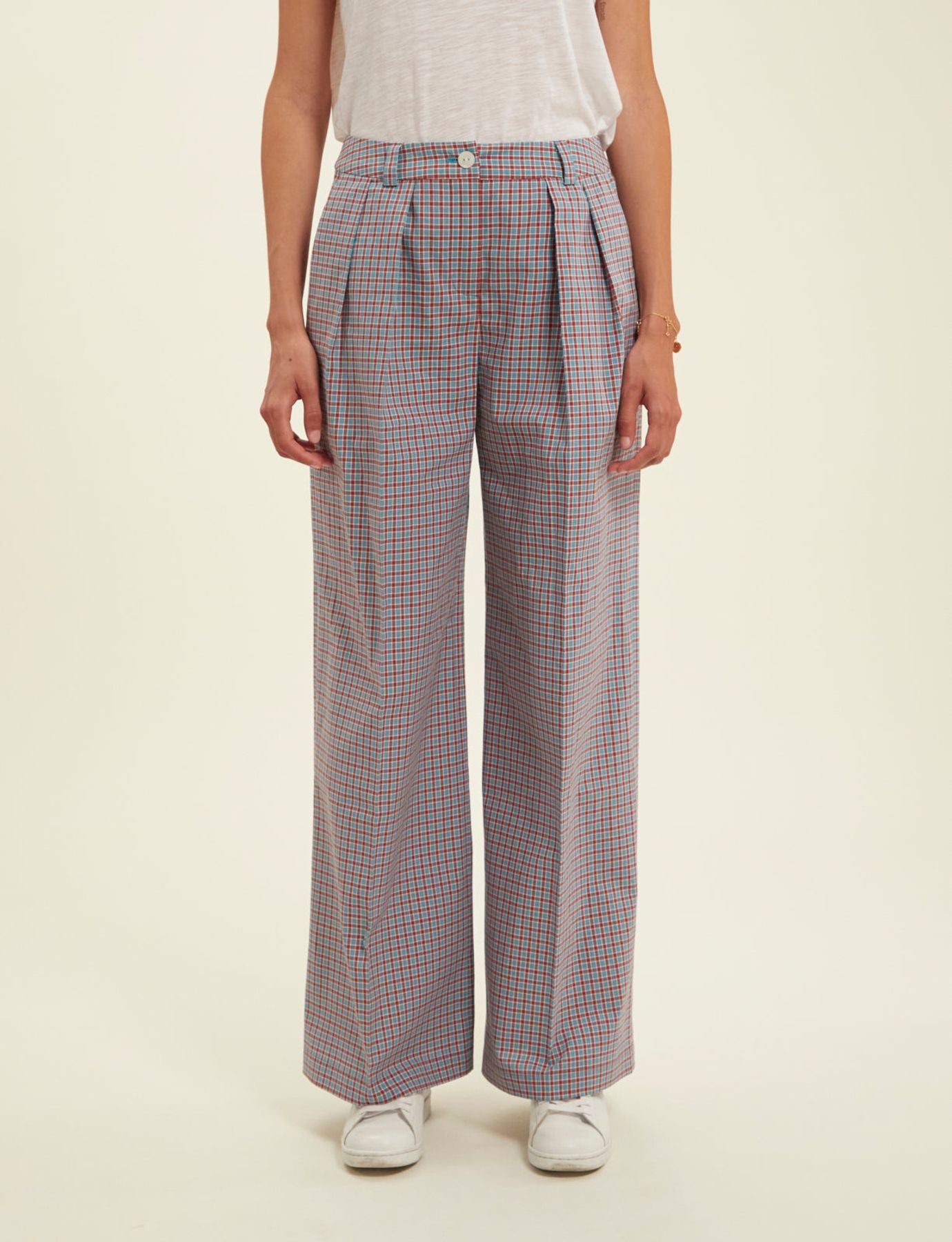 Pantaloni Turquesa con gambe Luciano