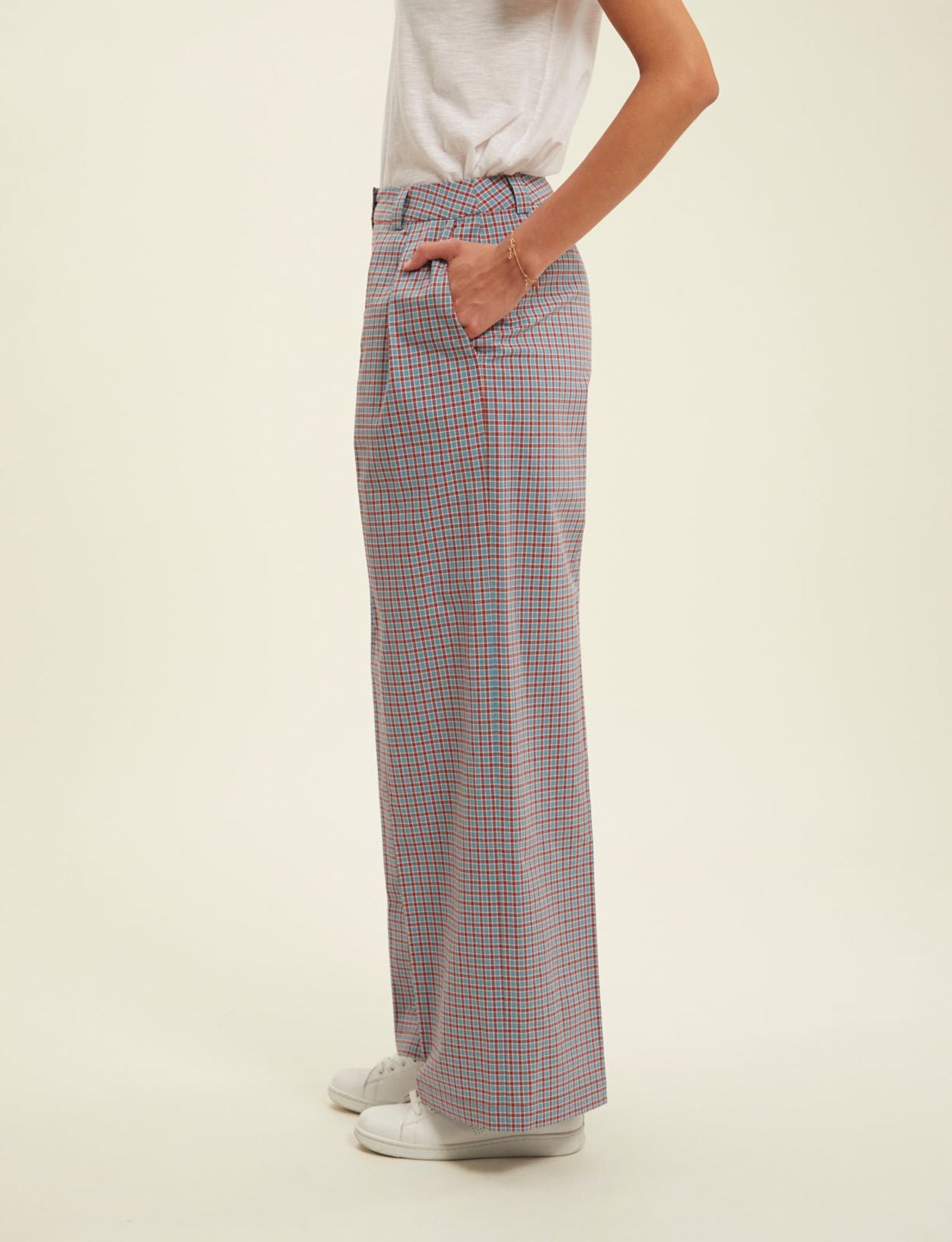 Pantaloni Turquesa con gambe Luciano