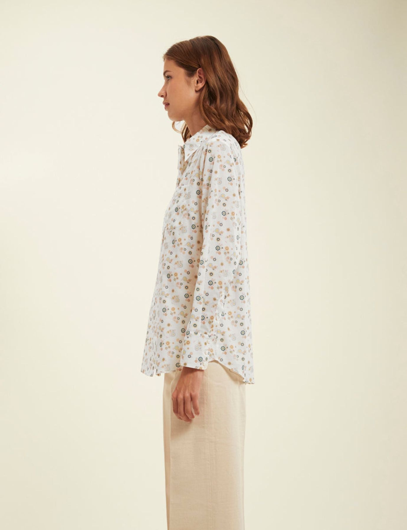 Camisa floreale Maureen