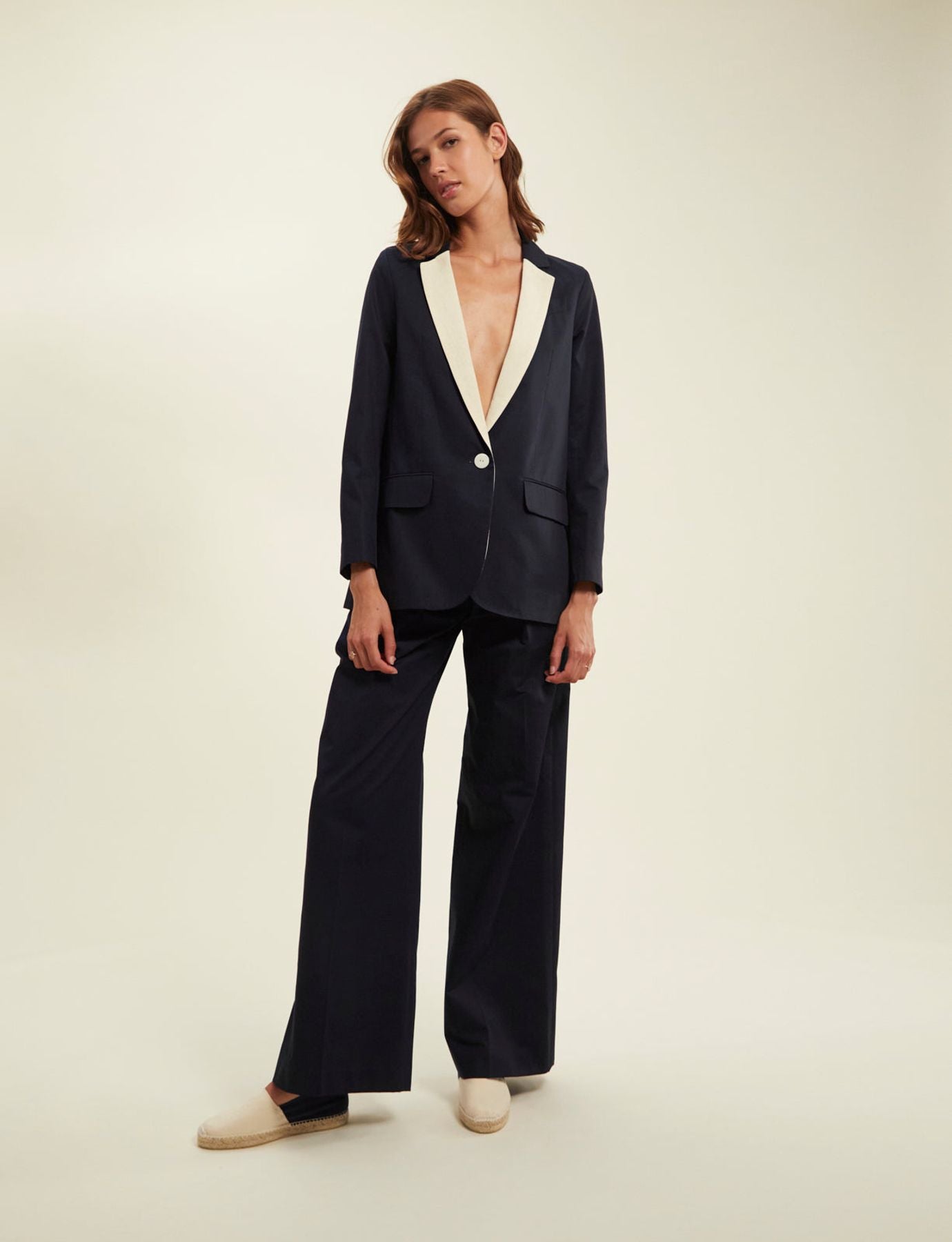 Giacca Bruna blu navy