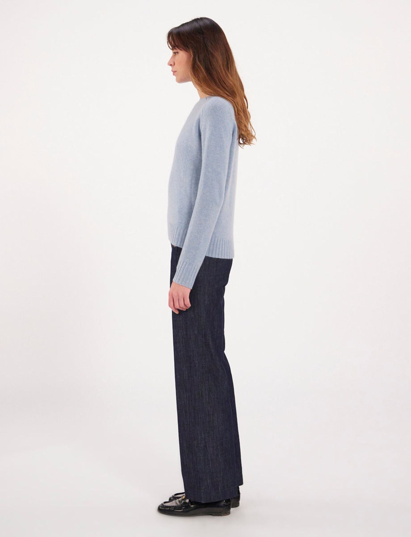 Maglia a collo rosso con mango martillo x Notshy