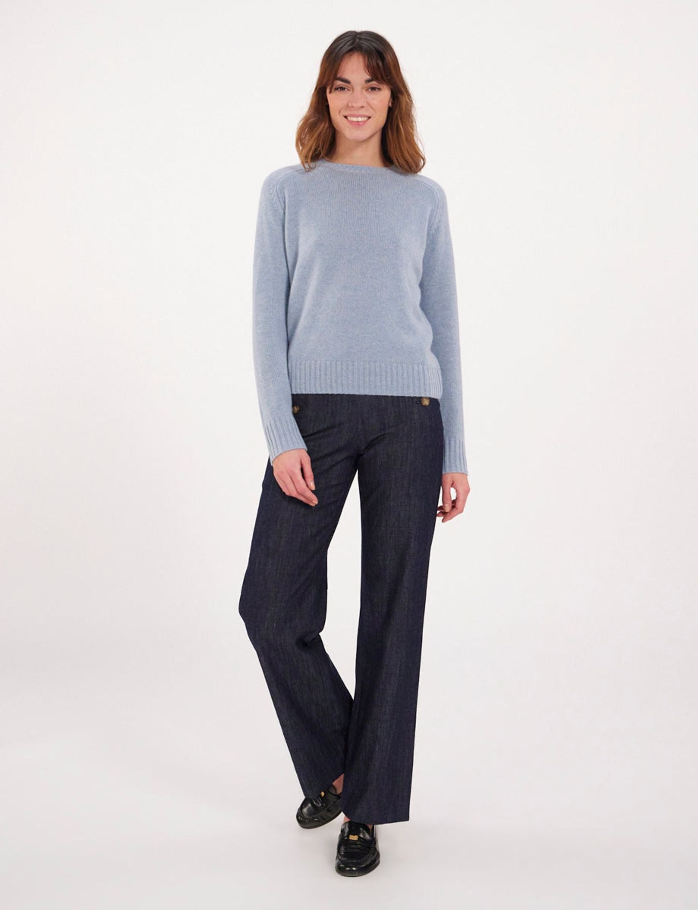 Maglia a collo rosso con mango martillo x Notshy