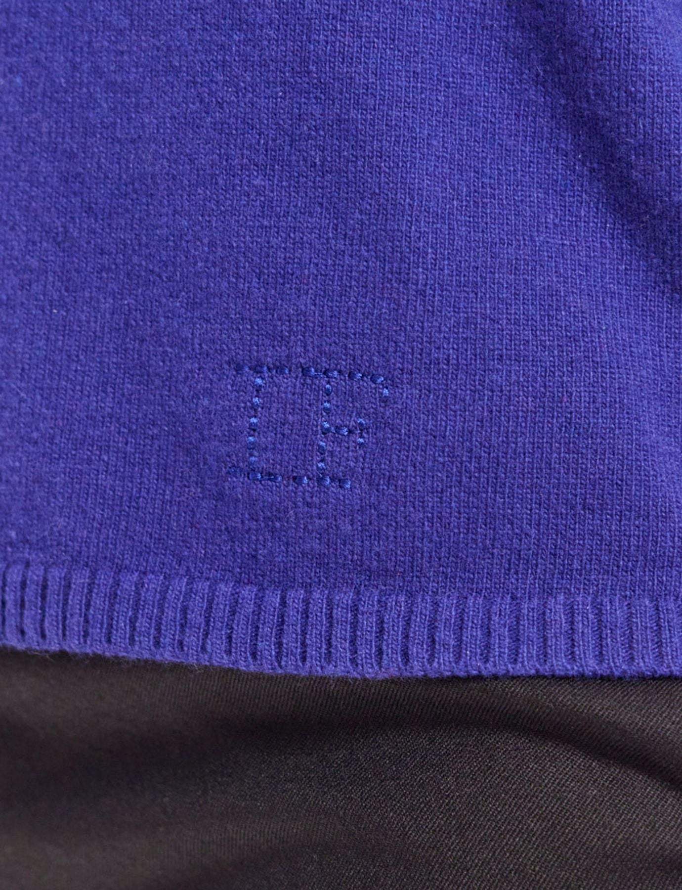 Maglia Morgane di lana e cachemira blu