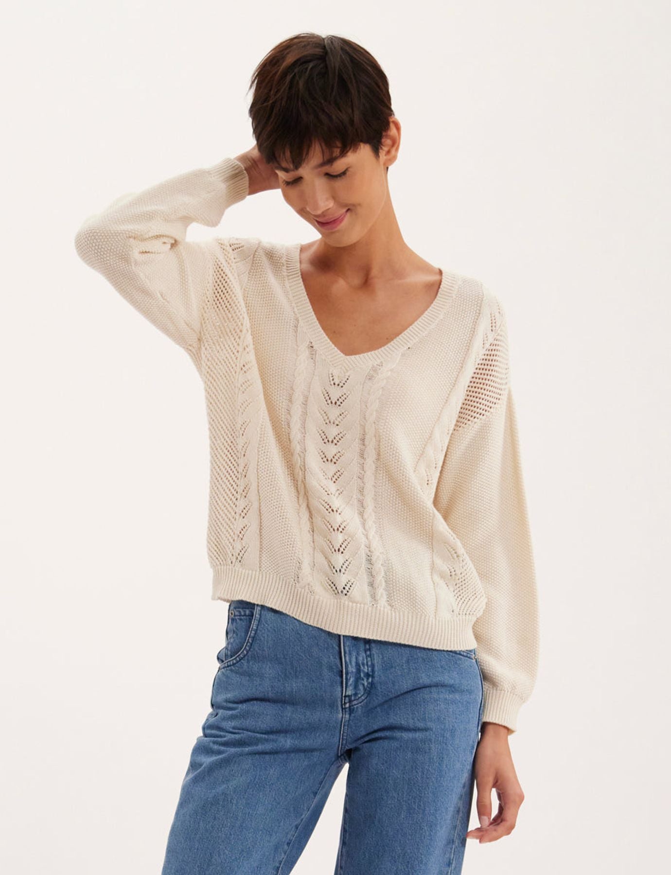 Maglia cruda Natanya