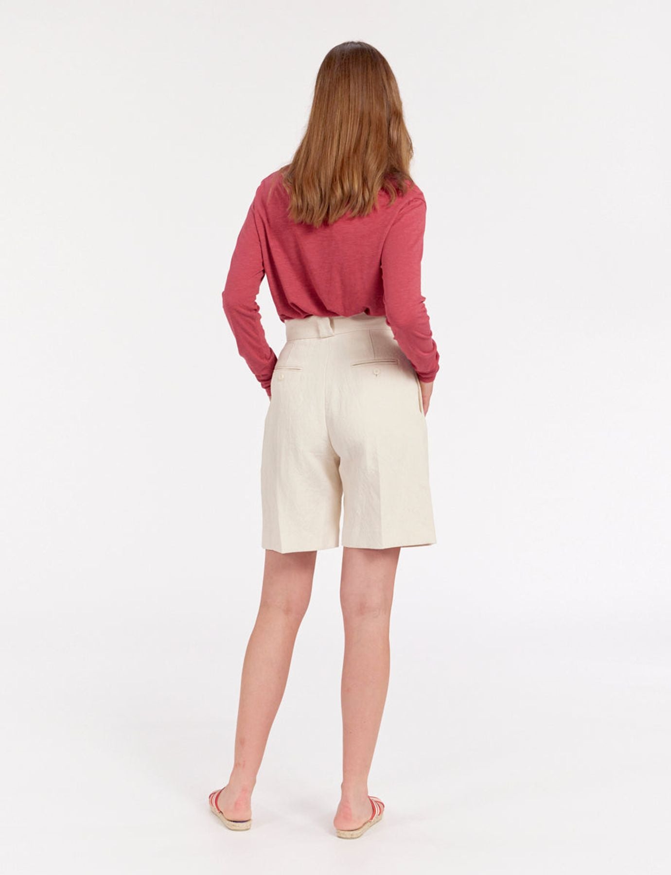 Pantaloncini Odette avorio