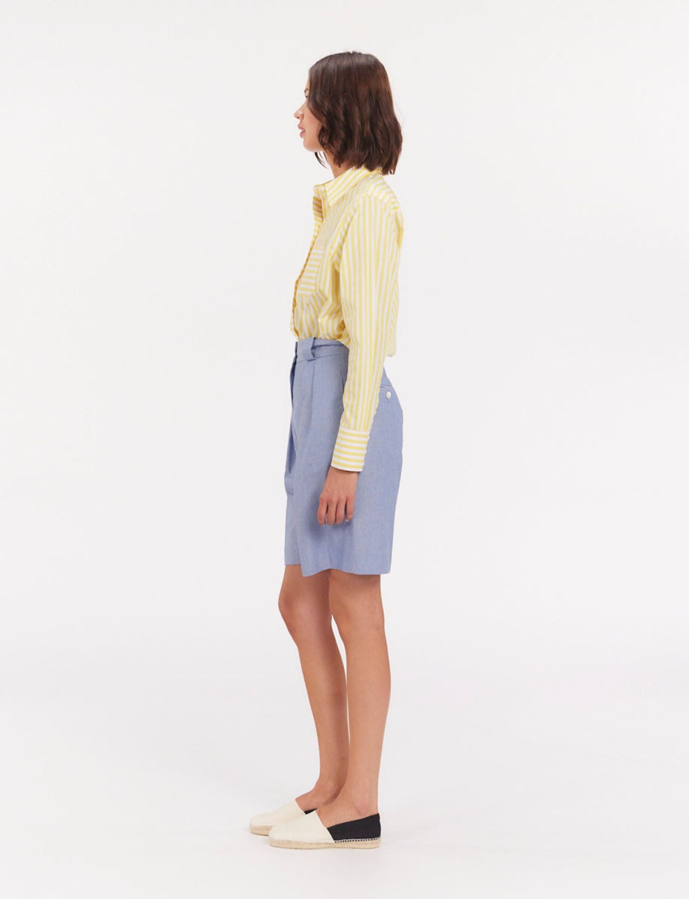Pantaloncini Odette blau