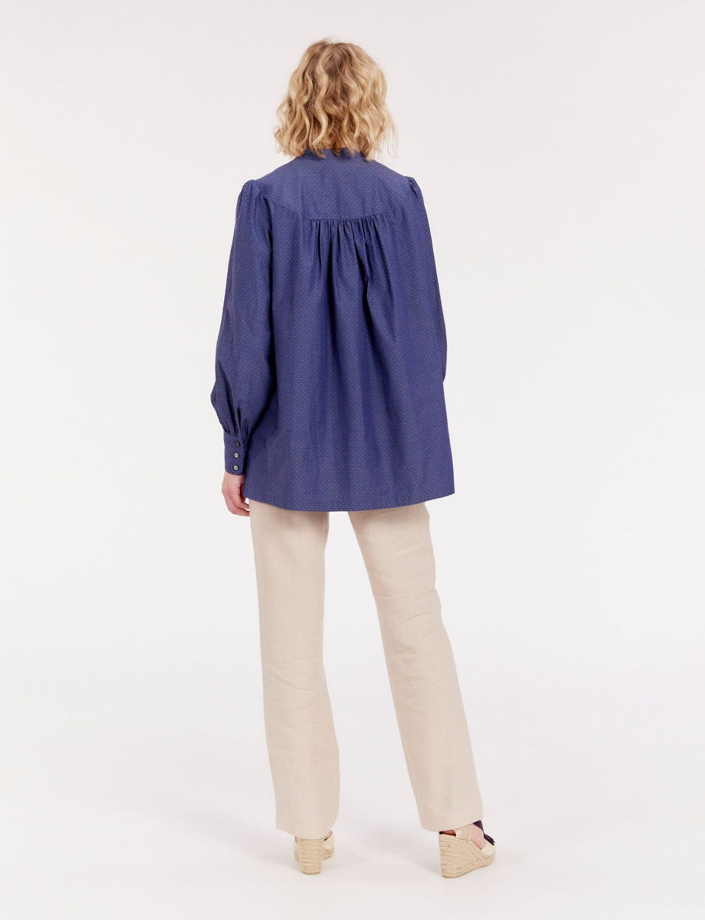 Blusa vaquera azul Ornella