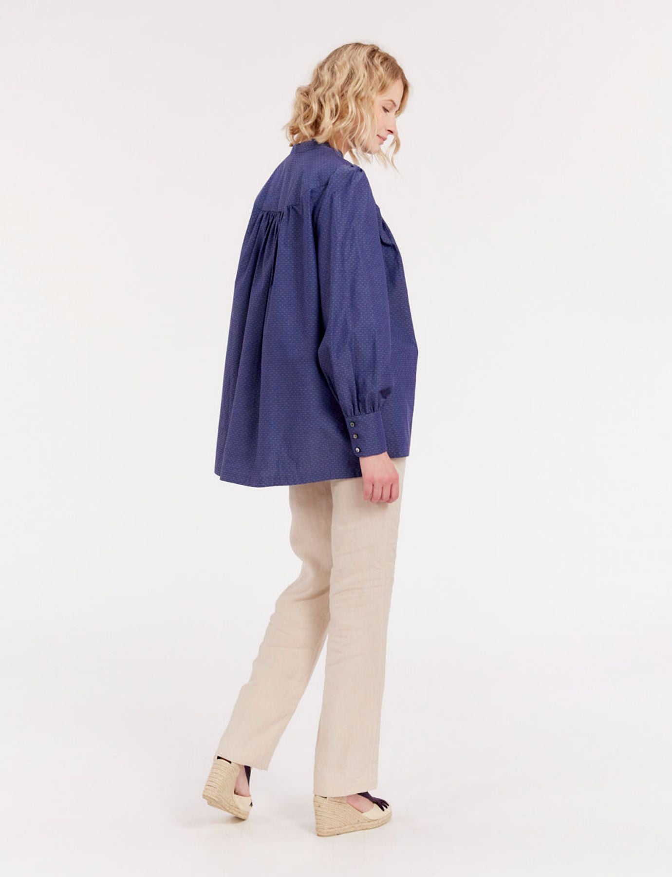 Blusa vaquera azul Ornella