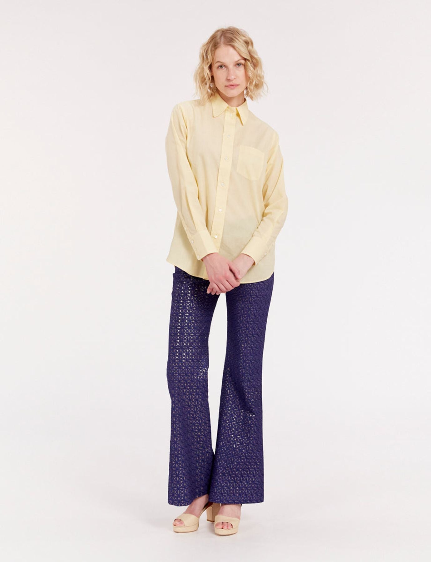 Camicia gialla Maureen