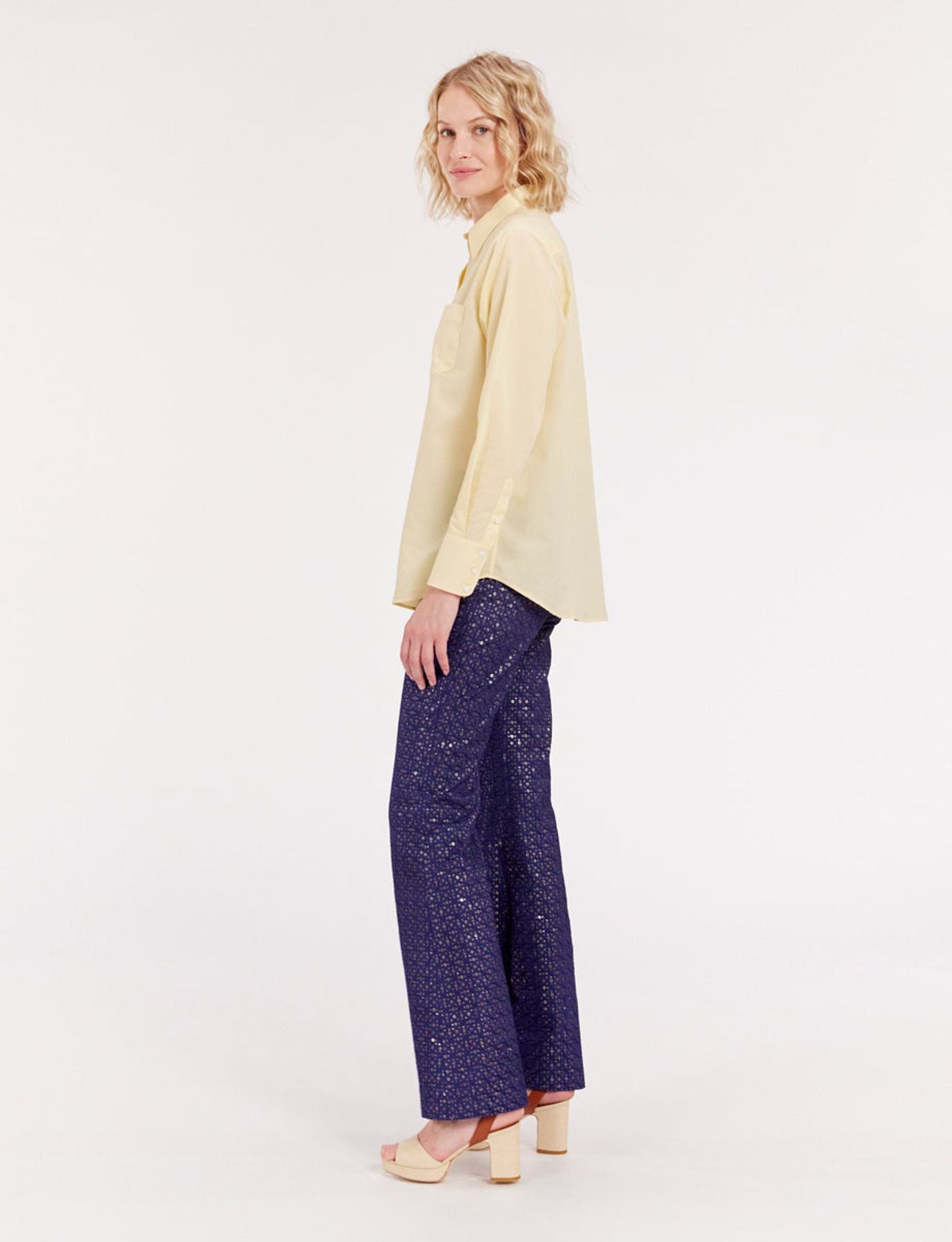 Camicia gialla Maureen