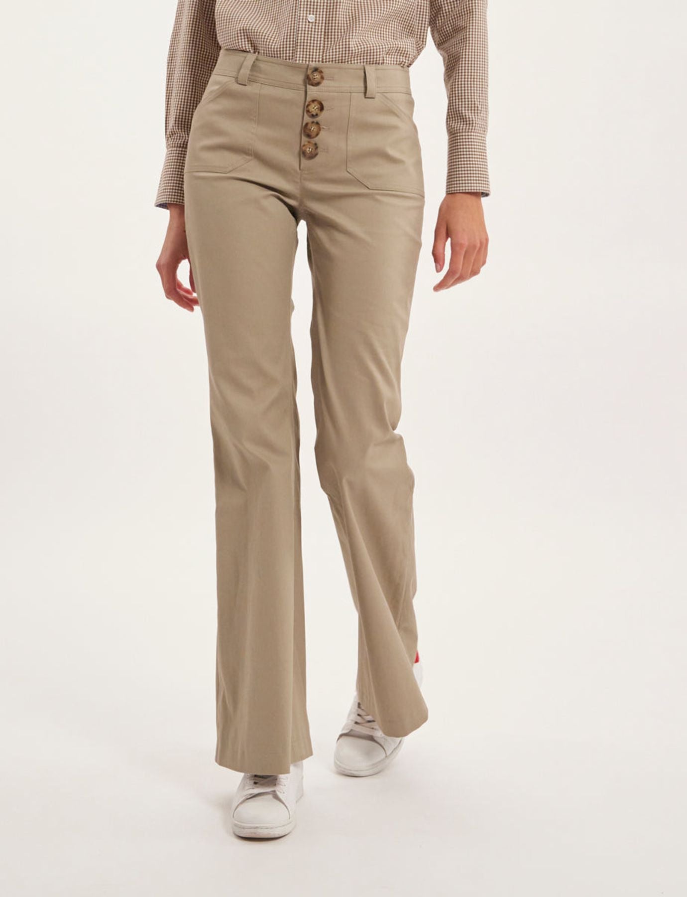 Pantaloni Charlotte beige chiaro