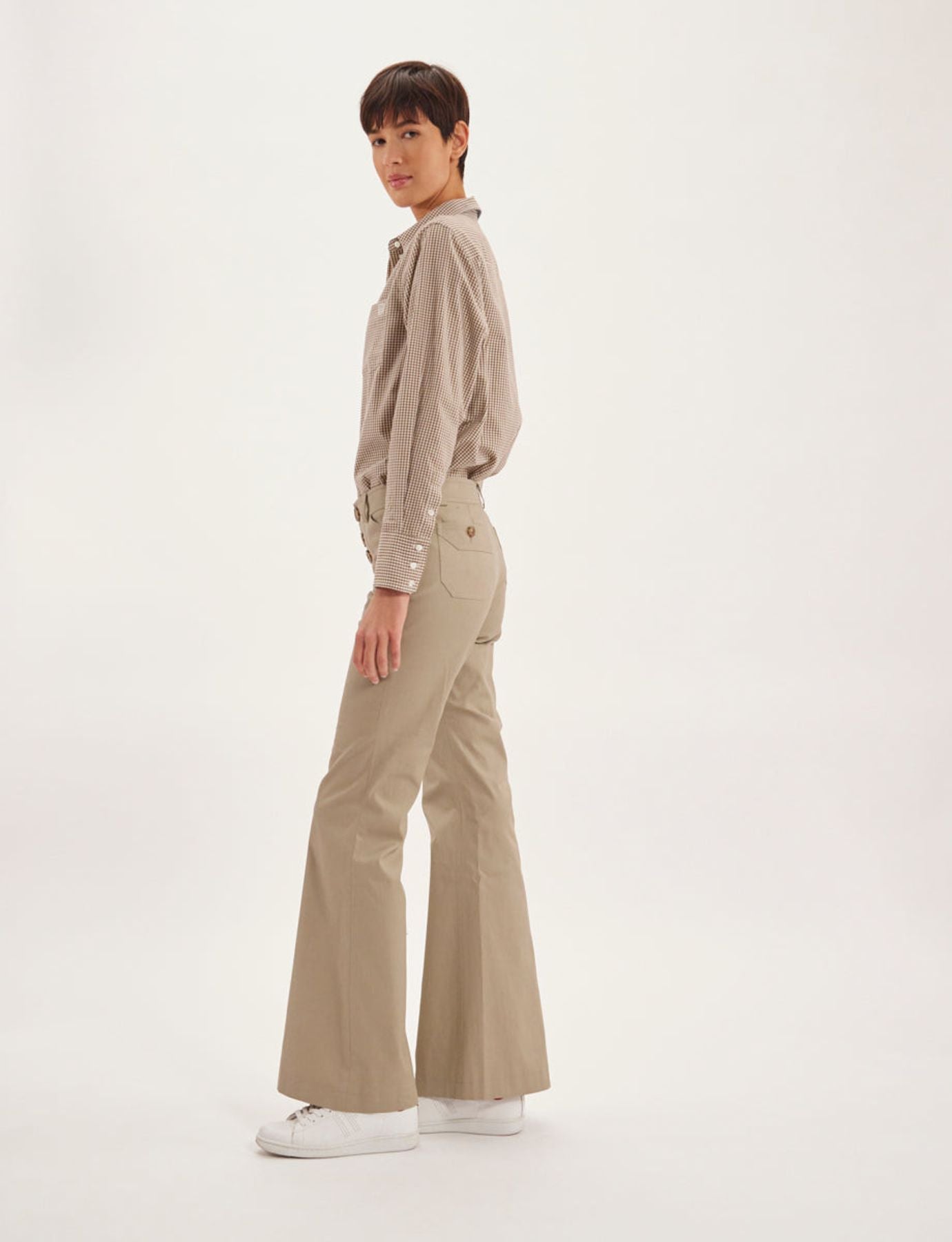 Pantaloni Charlotte beige chiaro