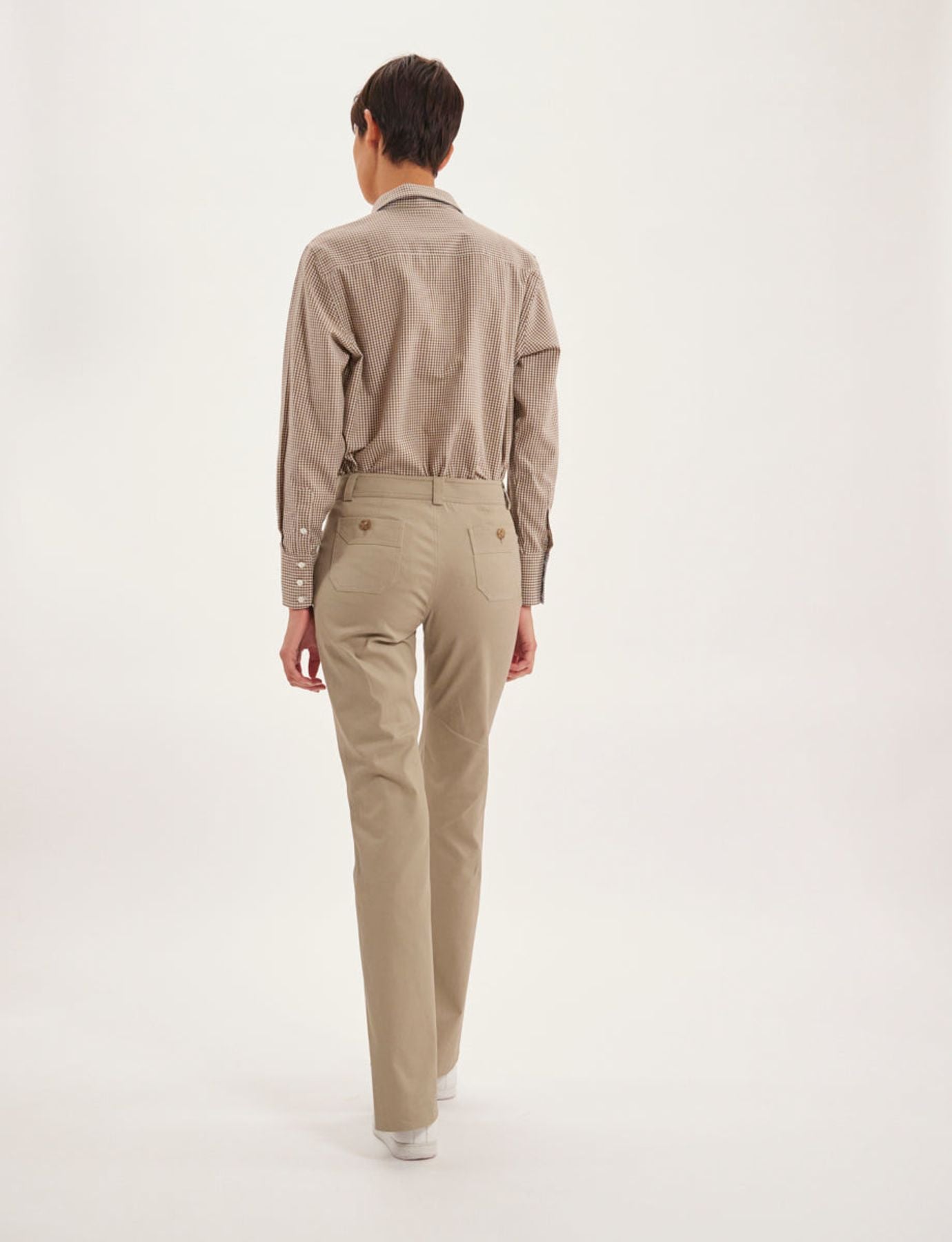Pantaloni Charlotte beige chiaro