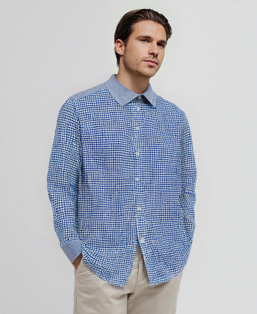 Camicia Olivier in lino