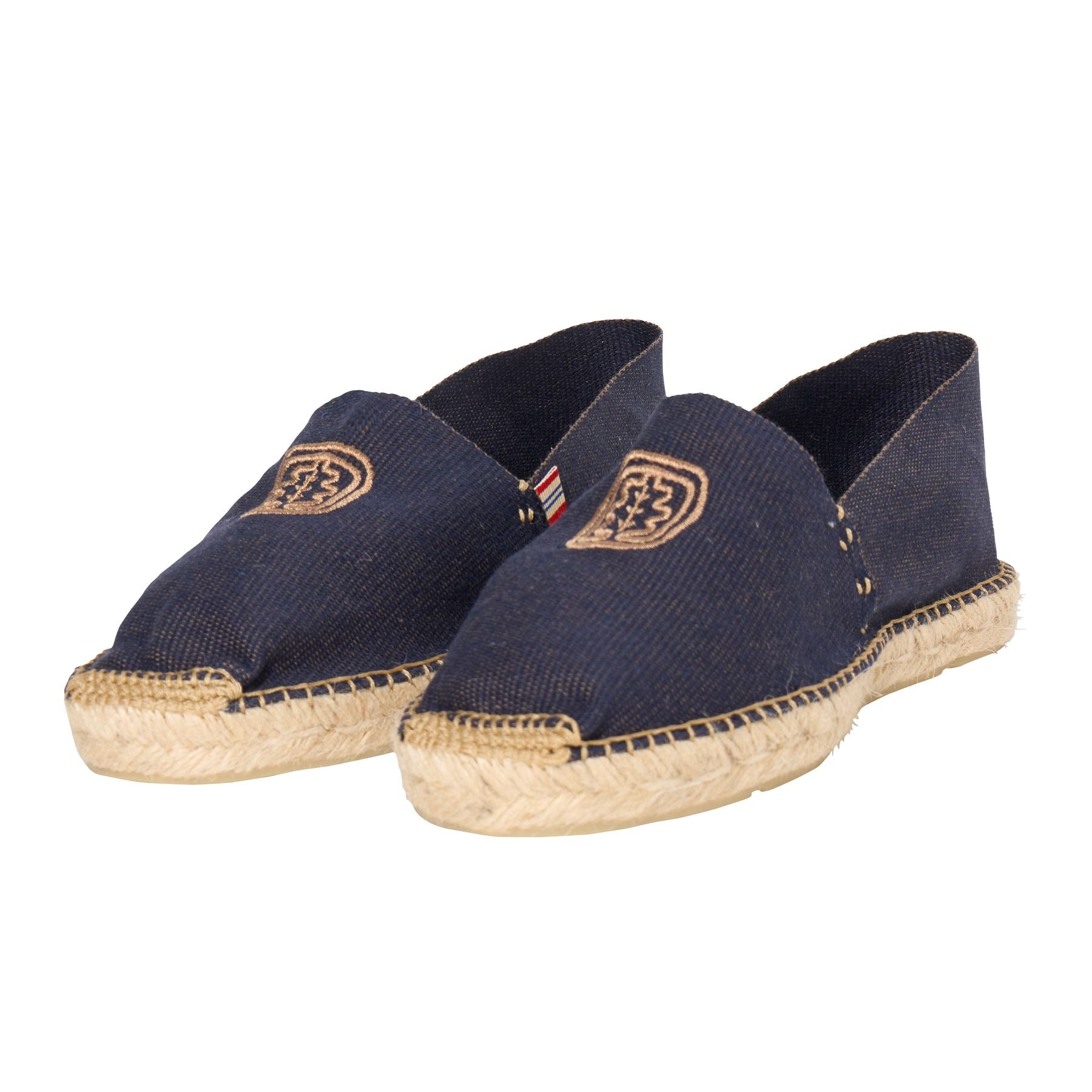 Francine, espadrillas in cotone blu