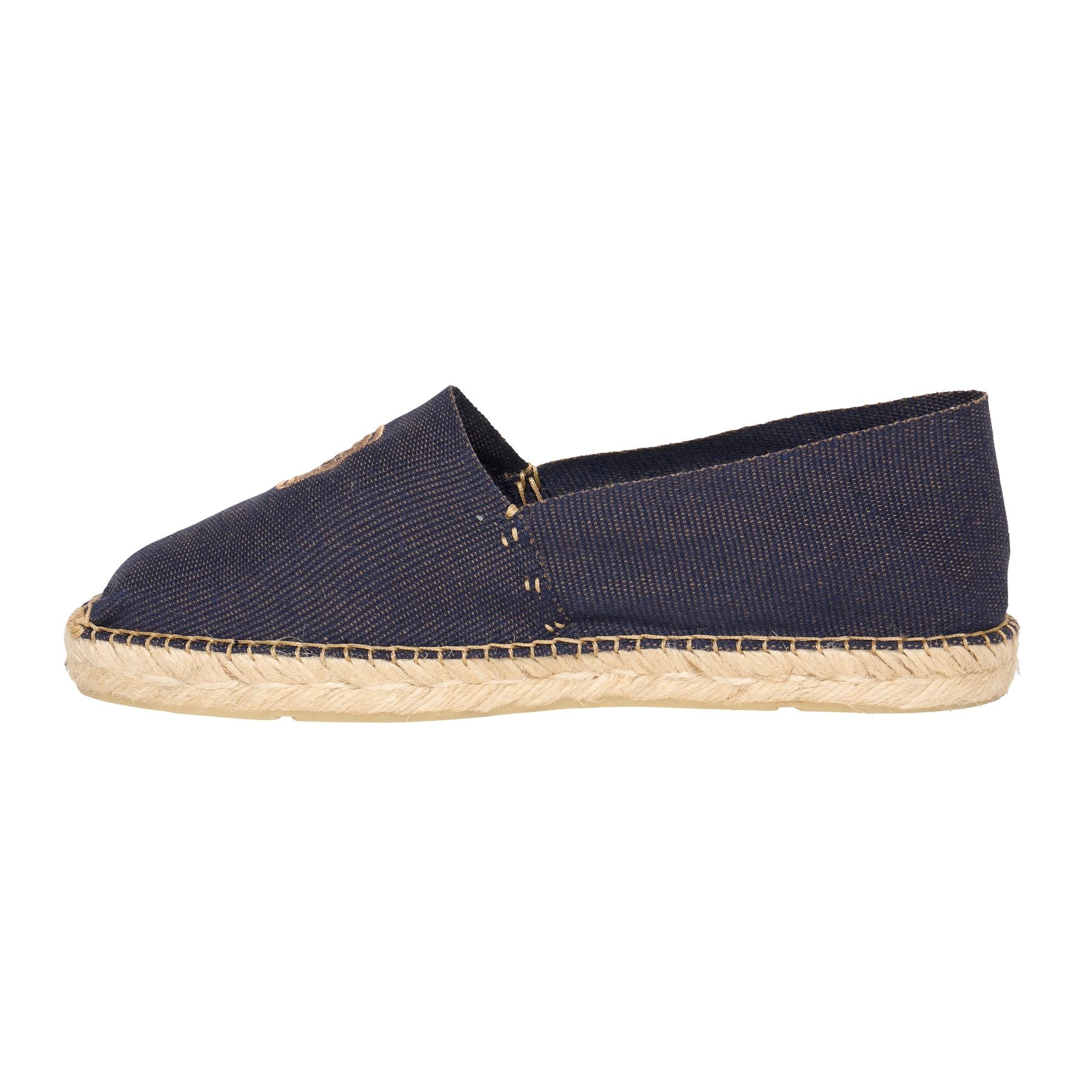 Francine, espadrillas in cotone blu