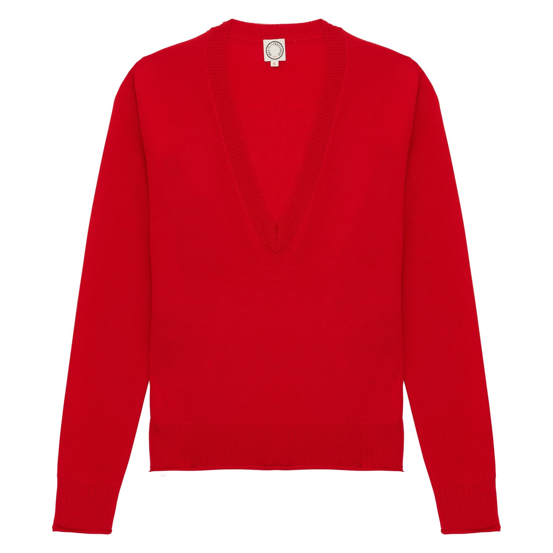 Maglione Morcant in lana rossa