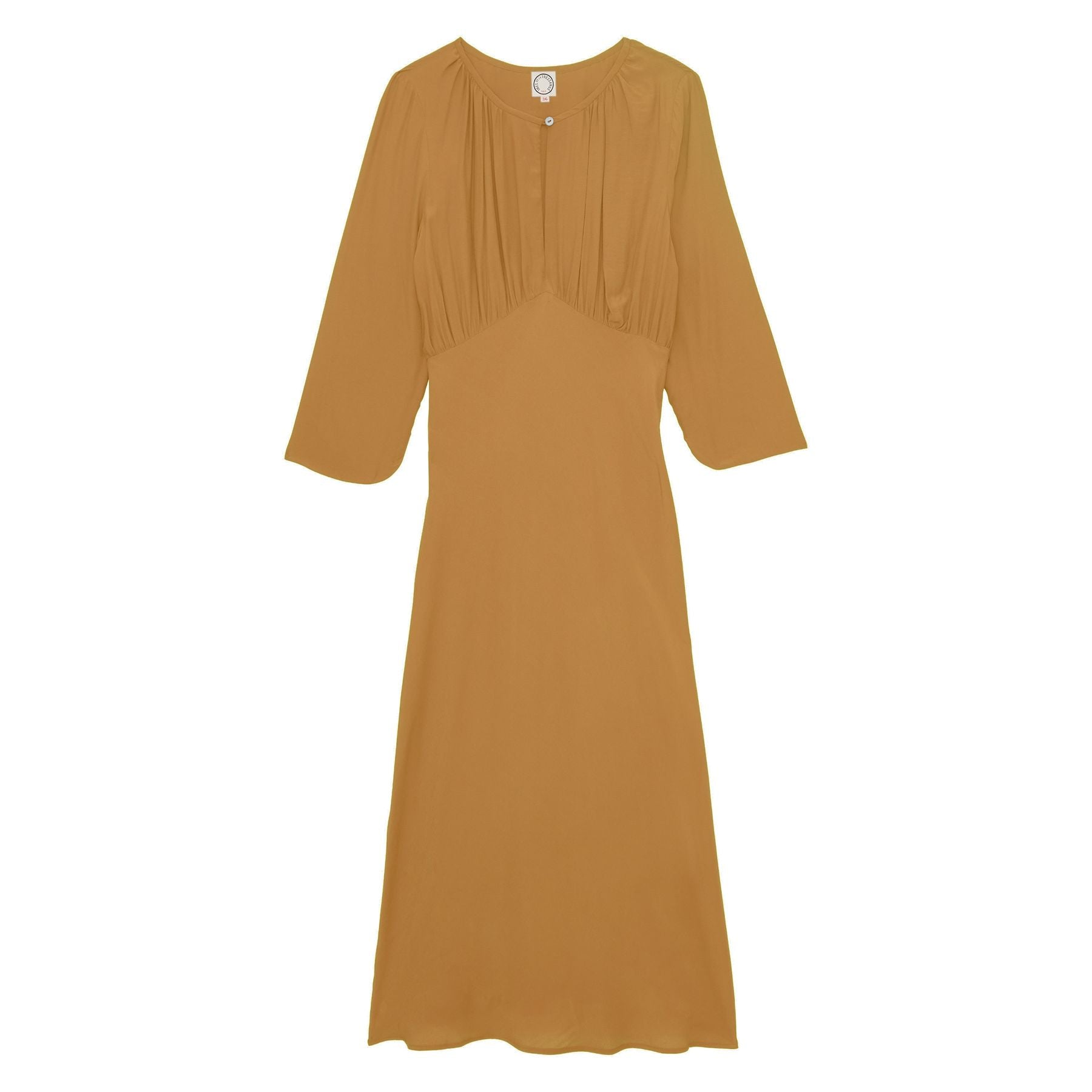 Vestido Natalia camel