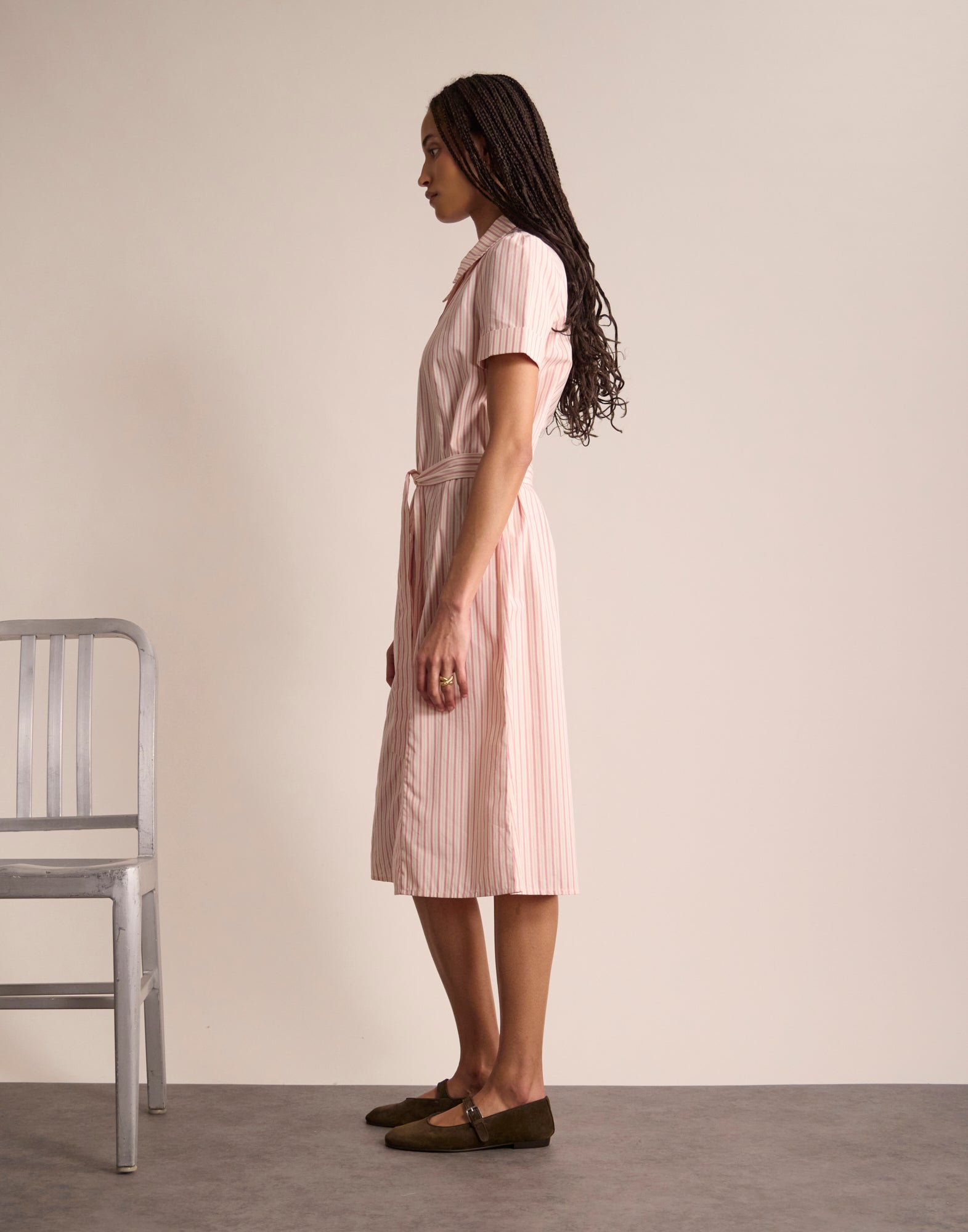 Robe Polo Romane en coton