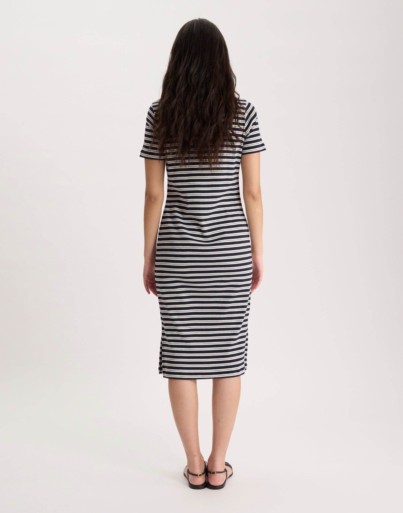 Robe Polo Romane en coton